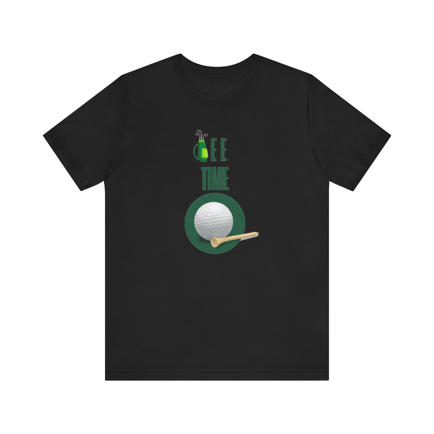 Golf/ Tee Time Unisex Jersey Short Sleeve Tee