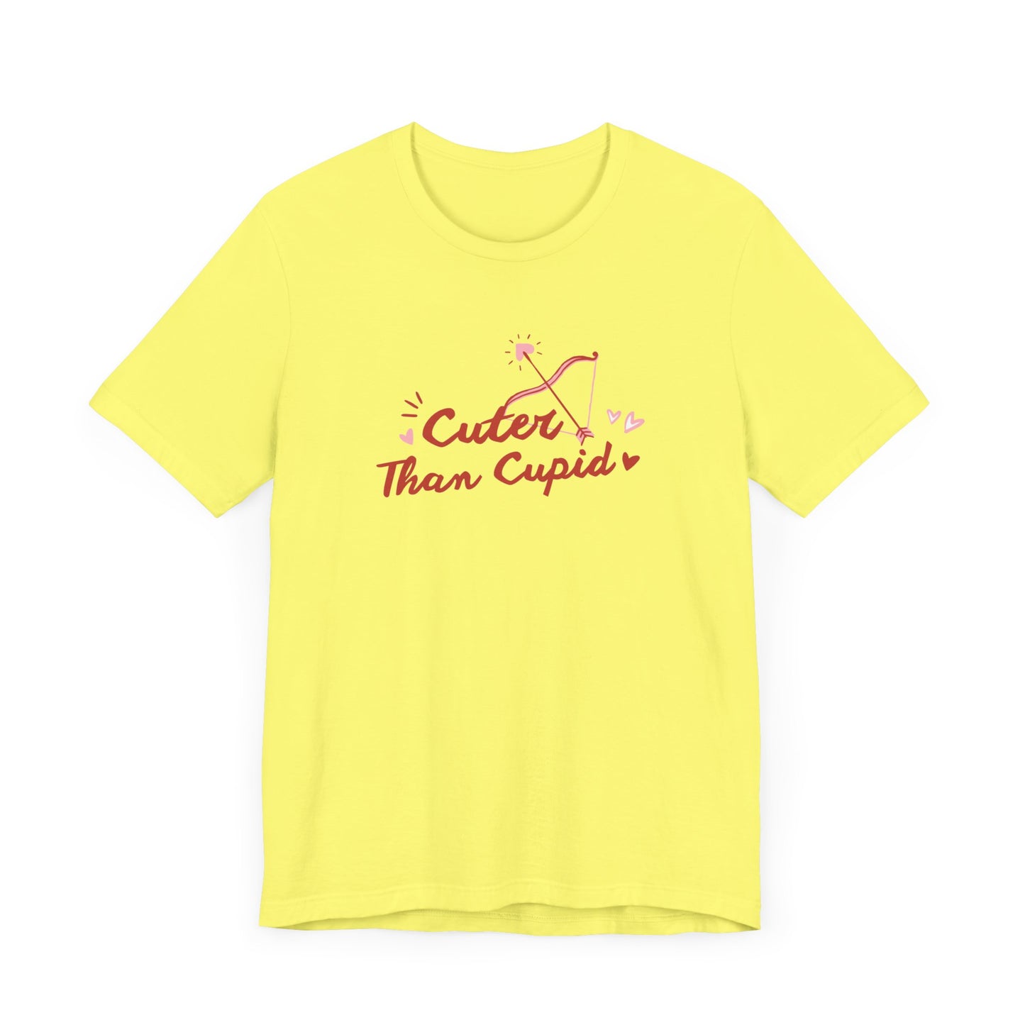 Cuter Than Cupid Unisex Jersey Short Sleeve Tee