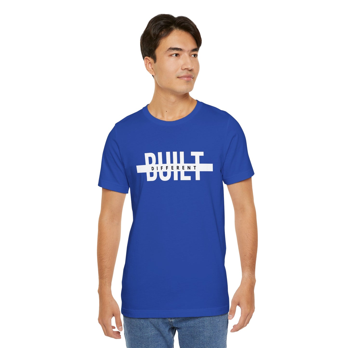 Built Different Unisex Jersey Short Sleeve Tee