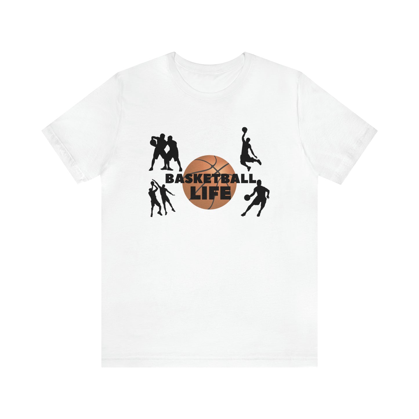 Basketball Life Unisex Jersey Short Sleeve Tee