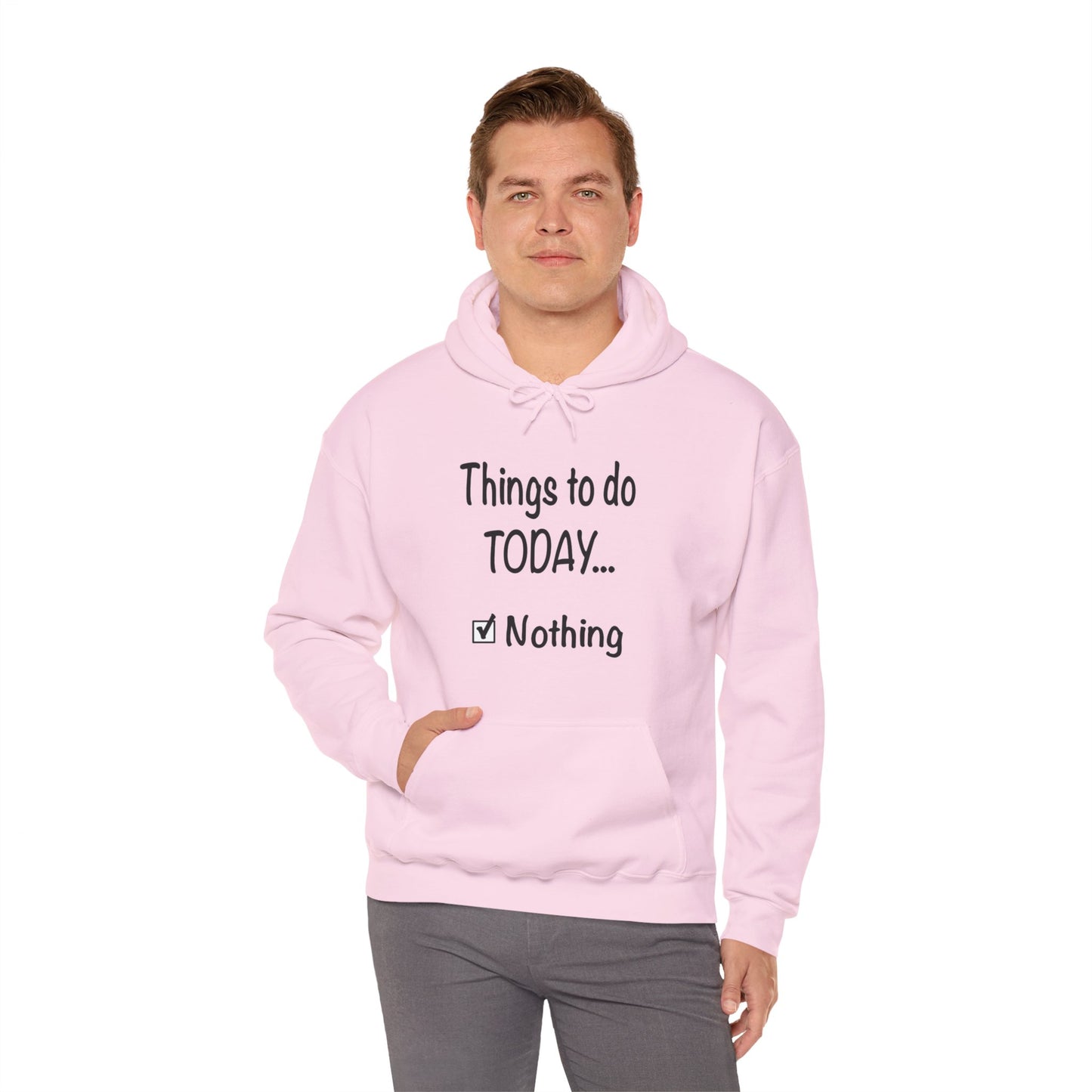 Things to Do Today Nothing Unisex Heavy Blend™ Hooded Sweatshirt