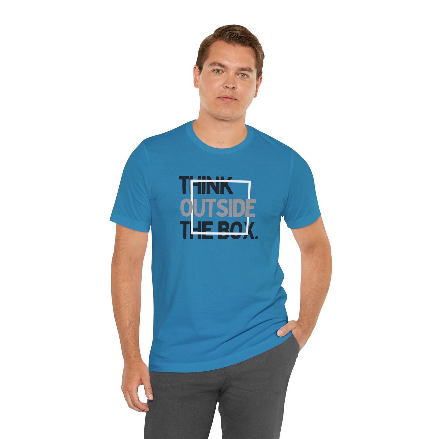 Think Outside the Box Unisex Jersey Short Sleeve Tee