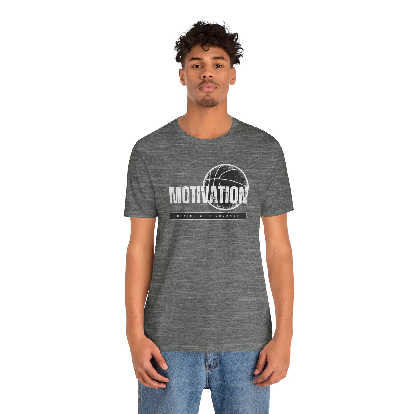 Basketball Motivation Unisex Jersey Short Sleeve Tee