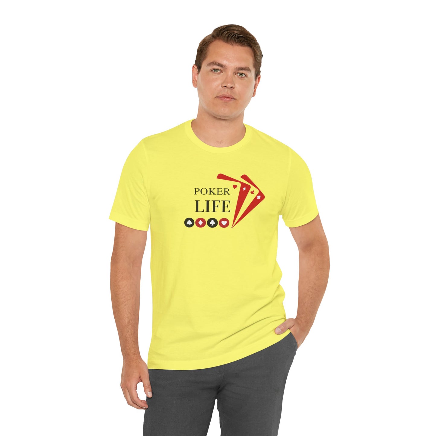 Poker Life Unisex Jersey Short Sleeve Tee