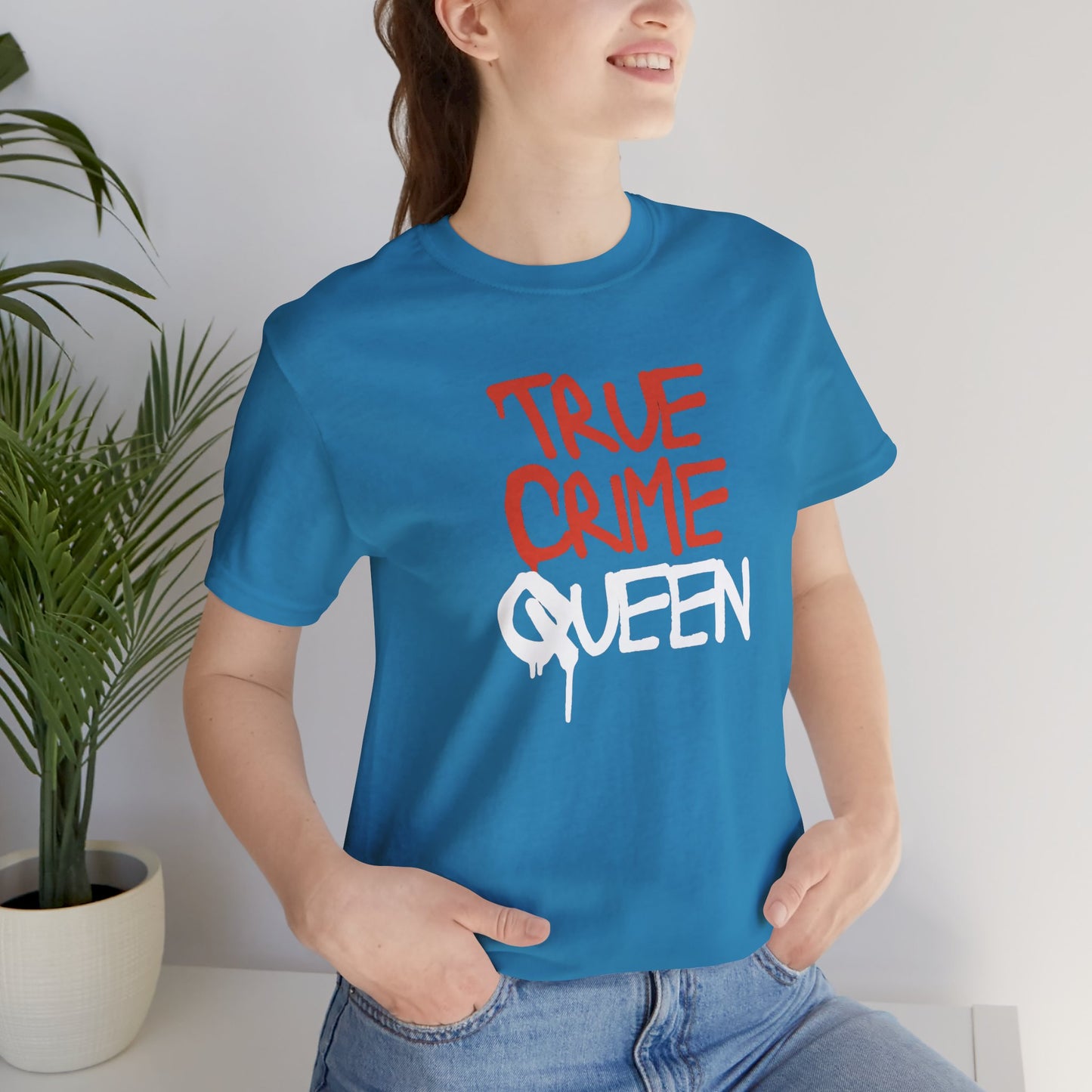 True Crime Queen Unisex Jersey Short Sleeve Tee