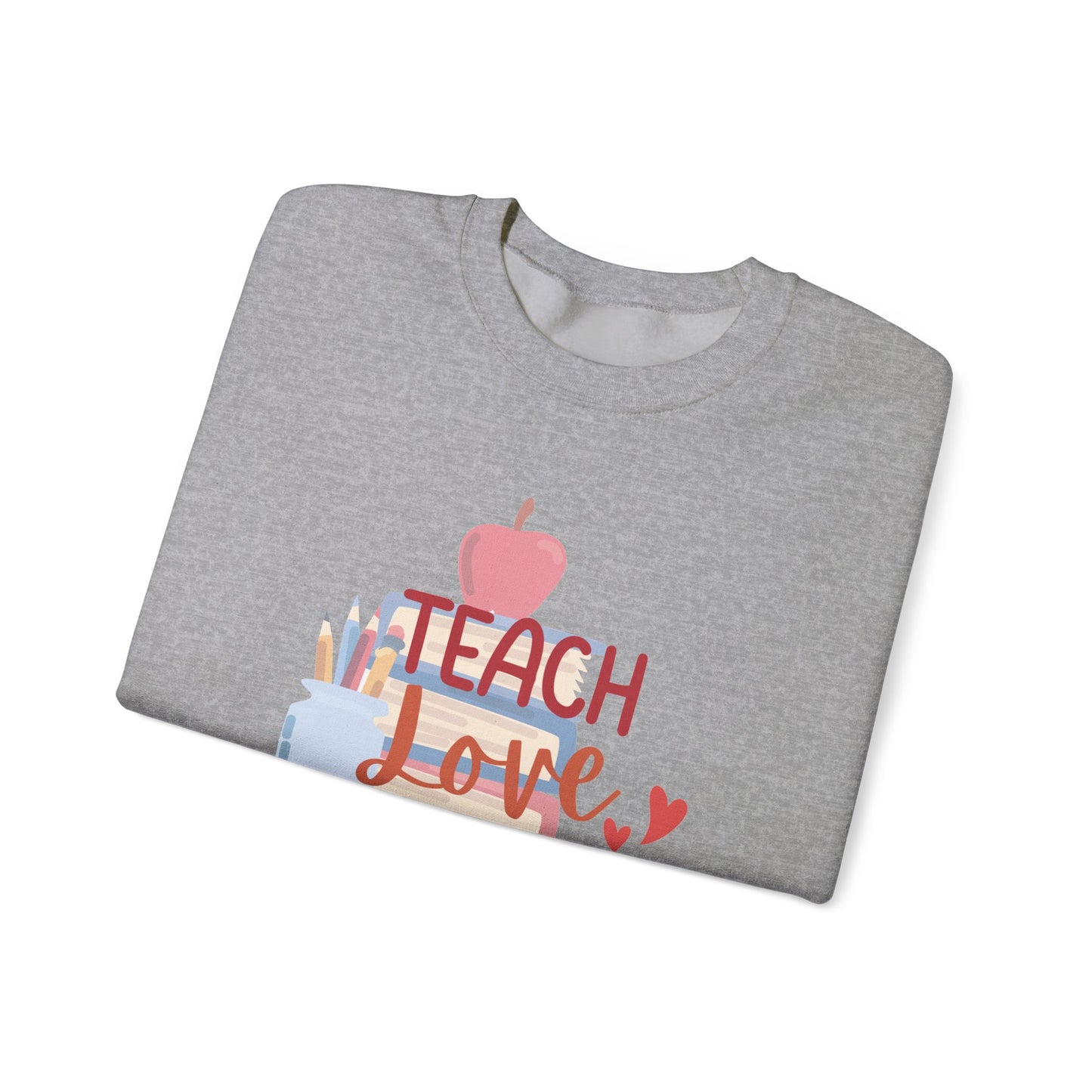 Teach, Love Inspire Unisex Heavy Blend™ Crewneck Sweatshirt
