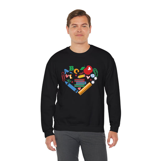 A,B,C Unisex Heavy Blend™ Crewneck Sweatshirt