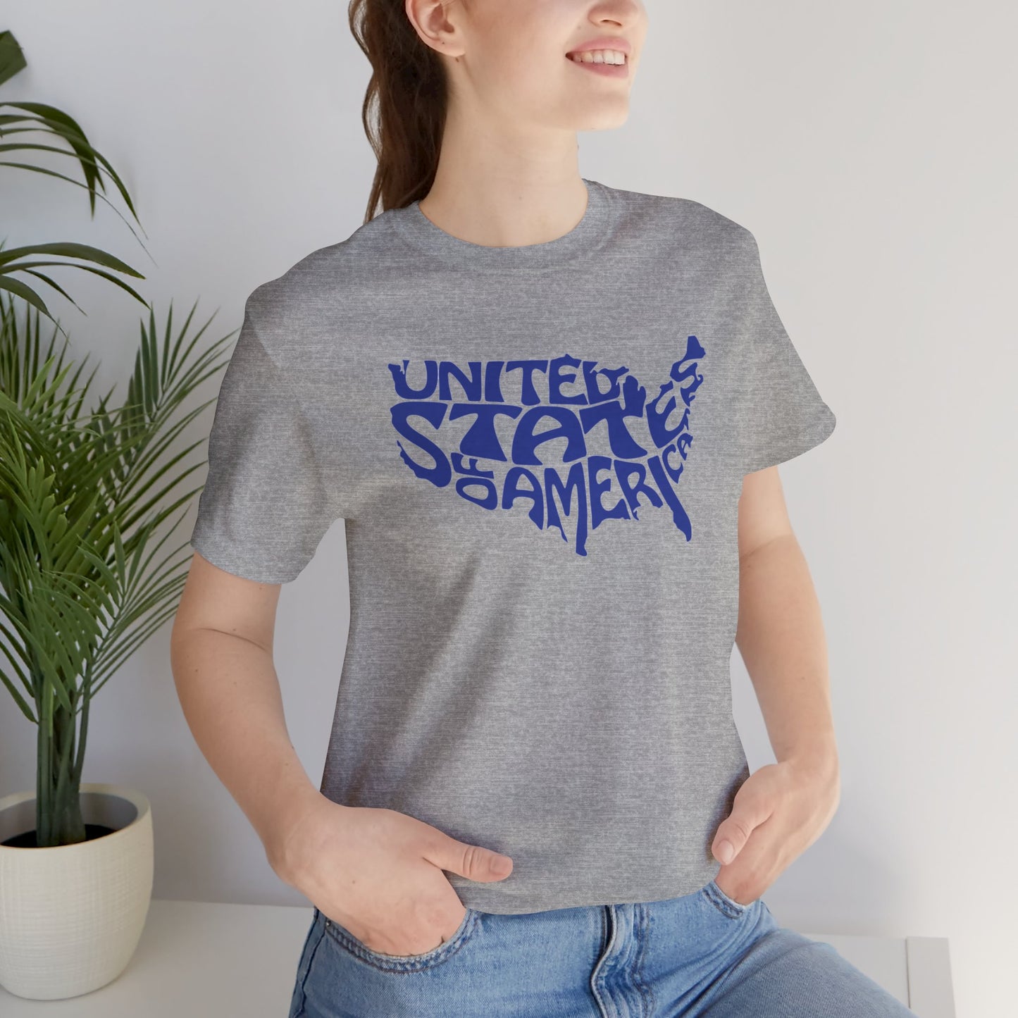 United States of America Unisex Jersey Short Sleeve Tee