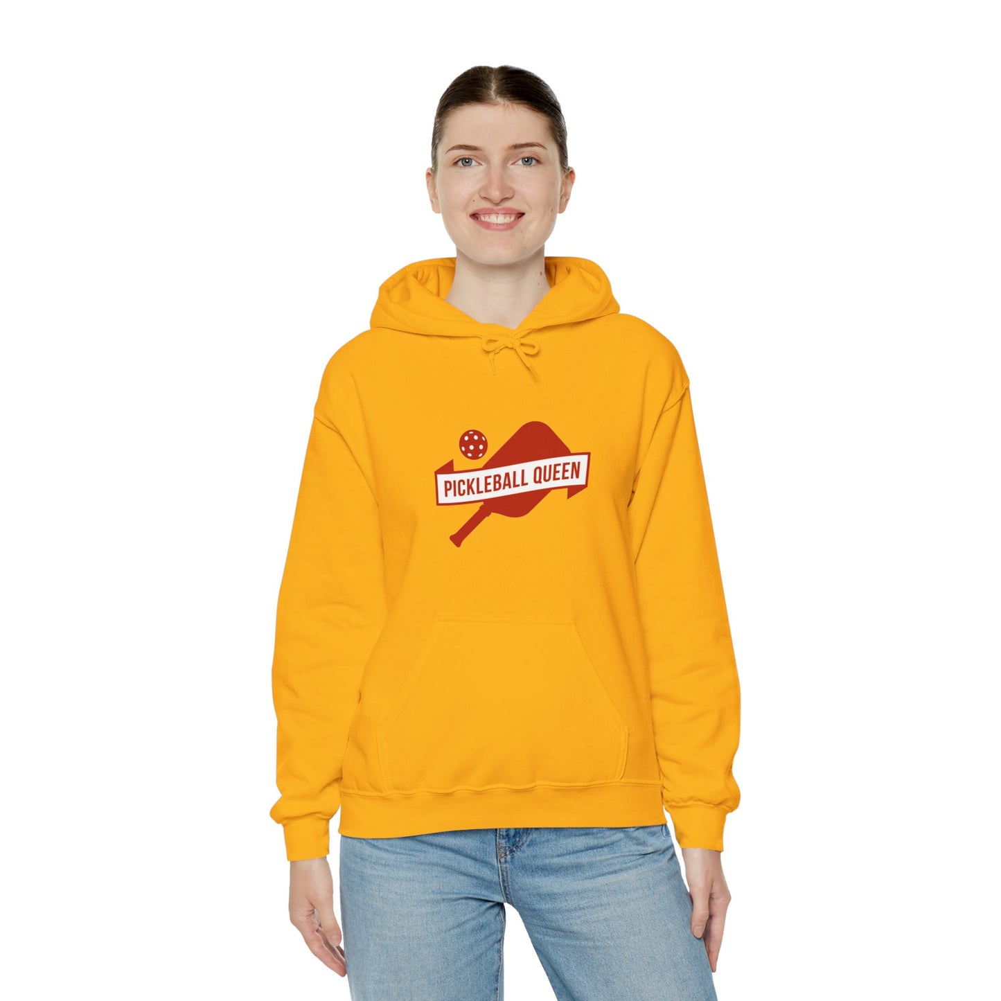 Pickleball Queen Unisex Heavy Blend™ Hooded Sweatshirt