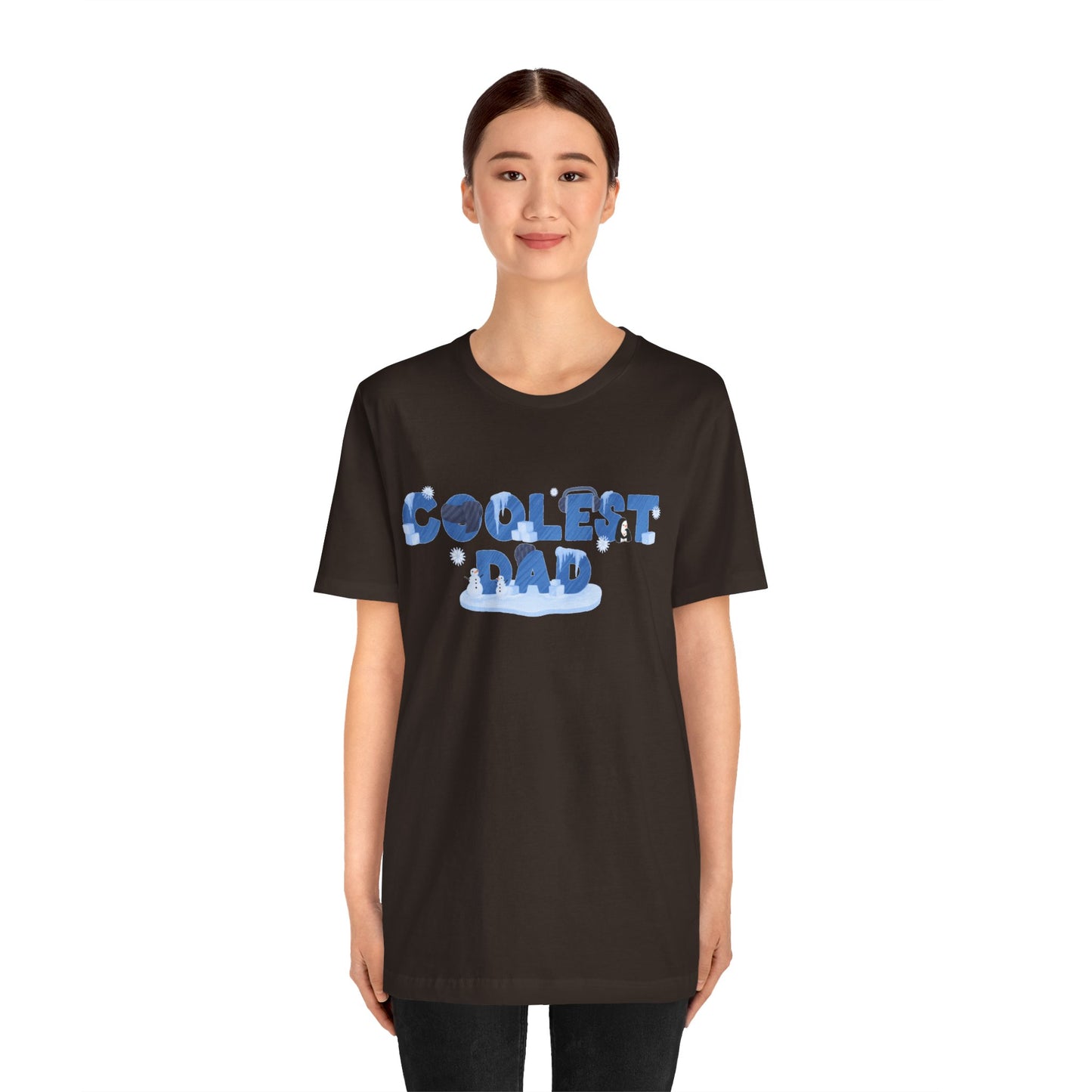 Dad/ Coolest Dad Unisex Jersey Short Sleeve Tee