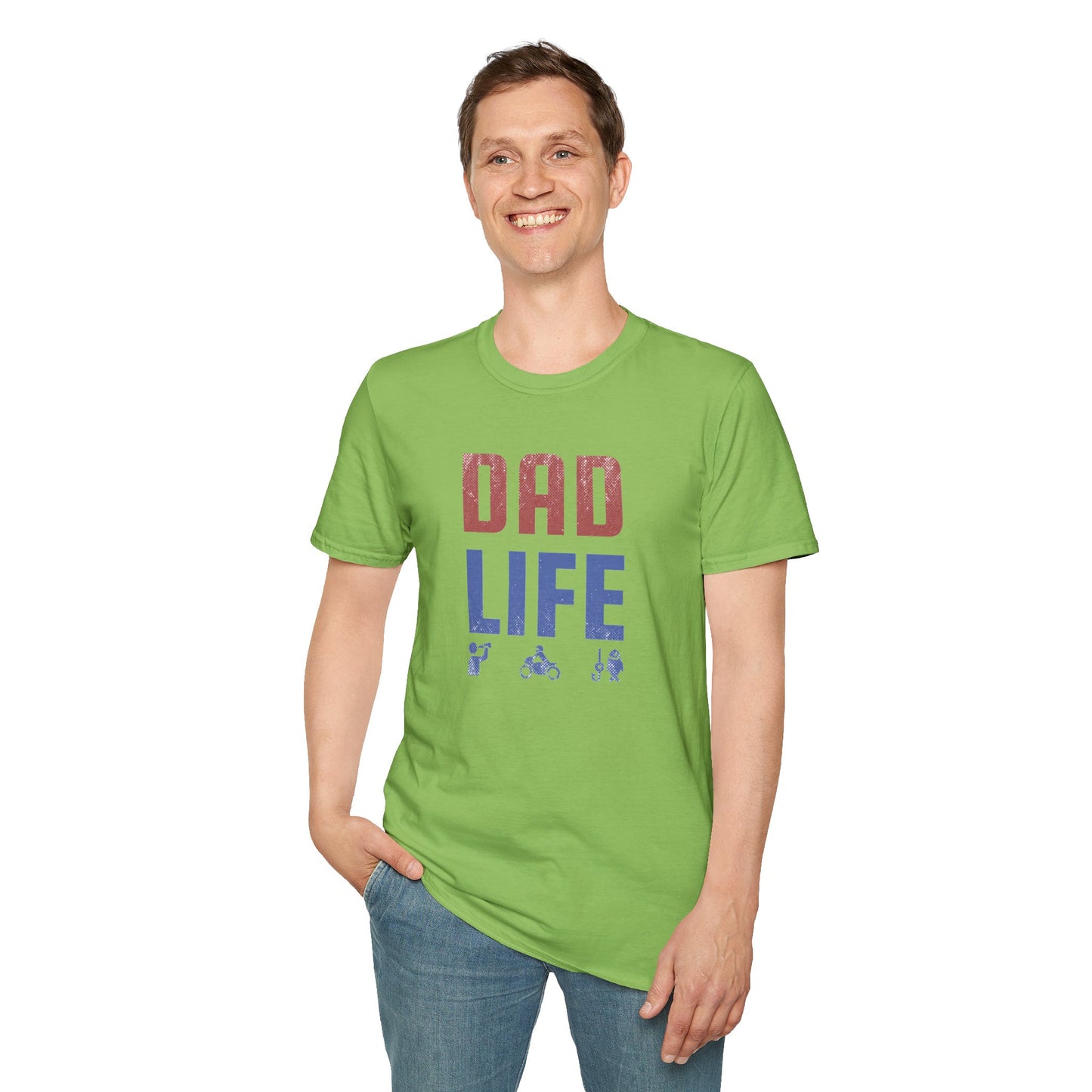Dad Life Unisex Softstyle T-Shirt