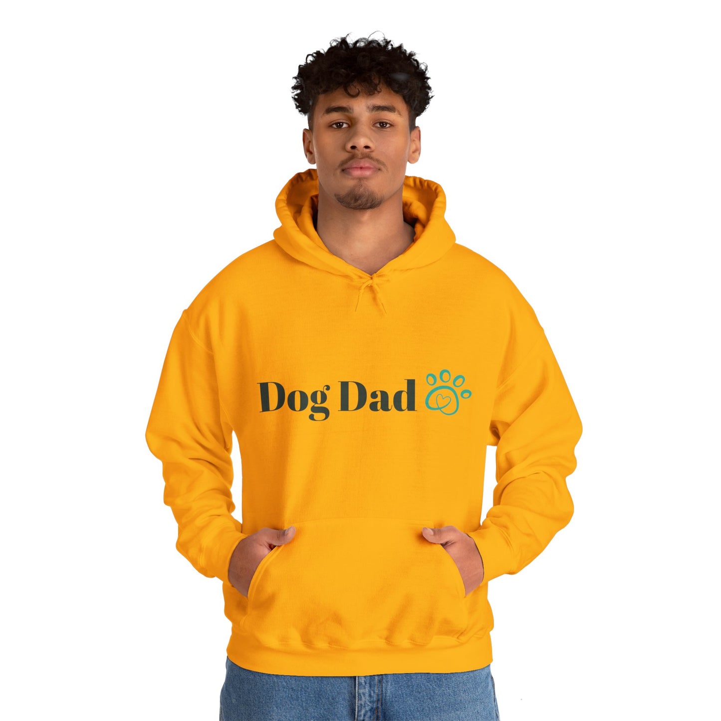 Dog Dad Unisex Heavy Blend™ Hooded Sweatshirt