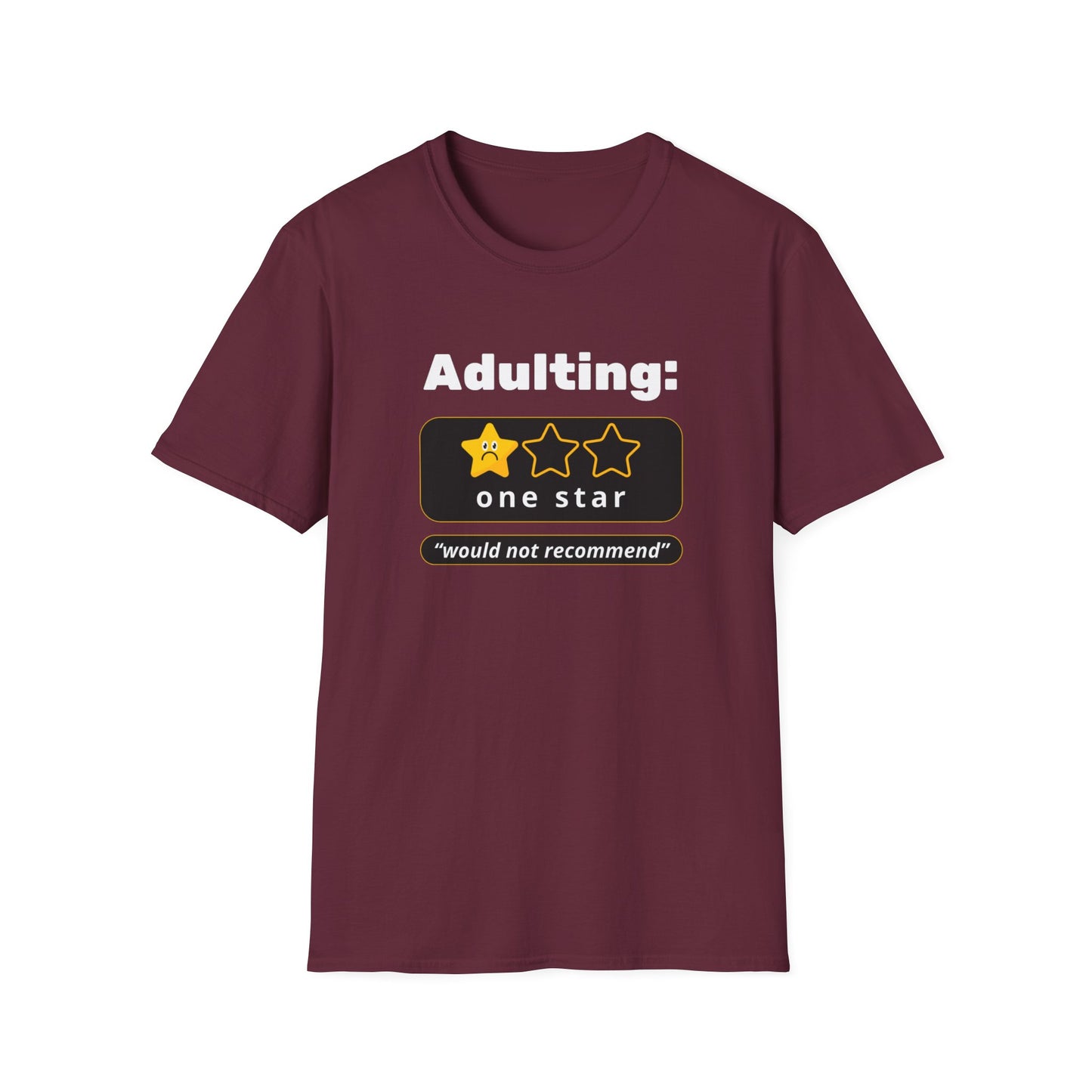 Adulting Unisex Softstyle T-Shirt