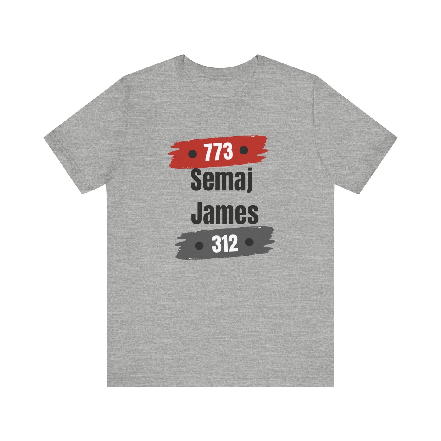 Semaj James 773/312 Unisex Short Sleeve Tee