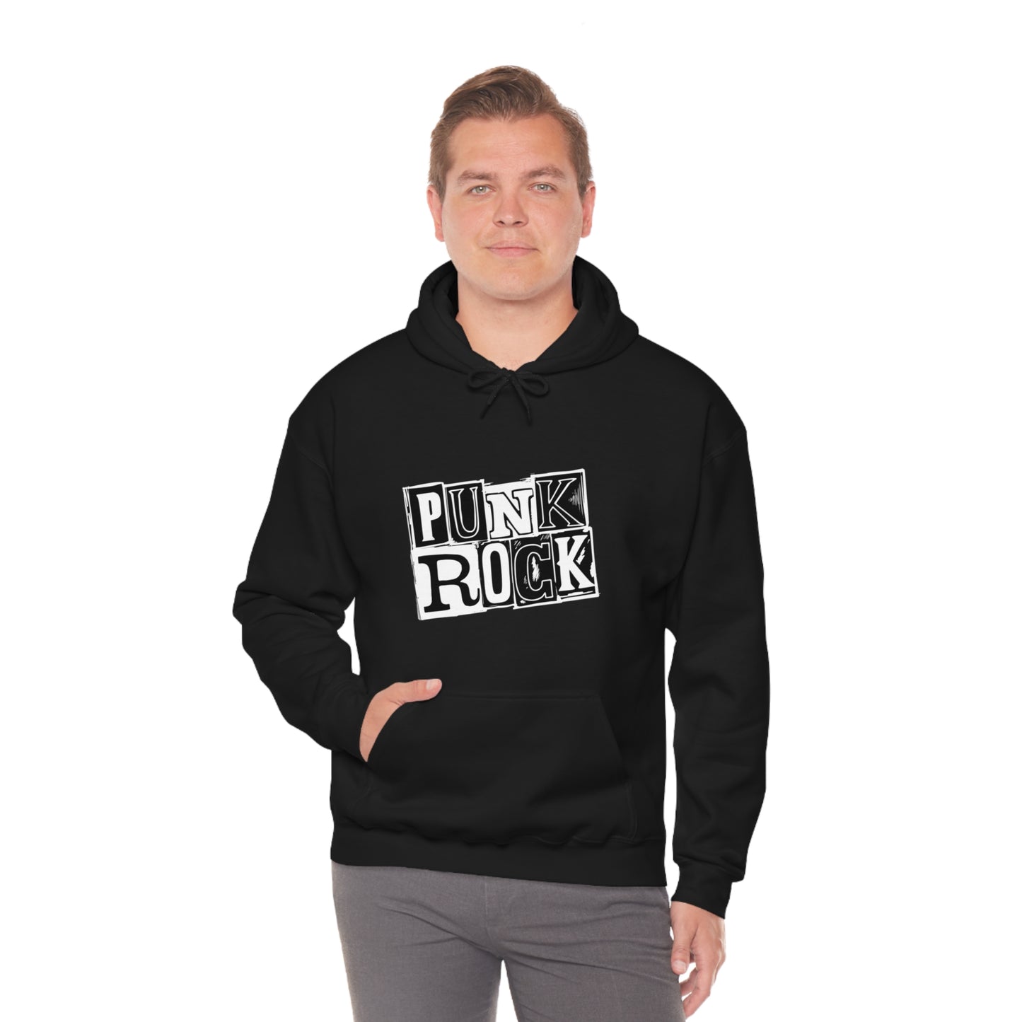 Punk Rock Unisex Heavy Blend™ Hooded Sweatshirt