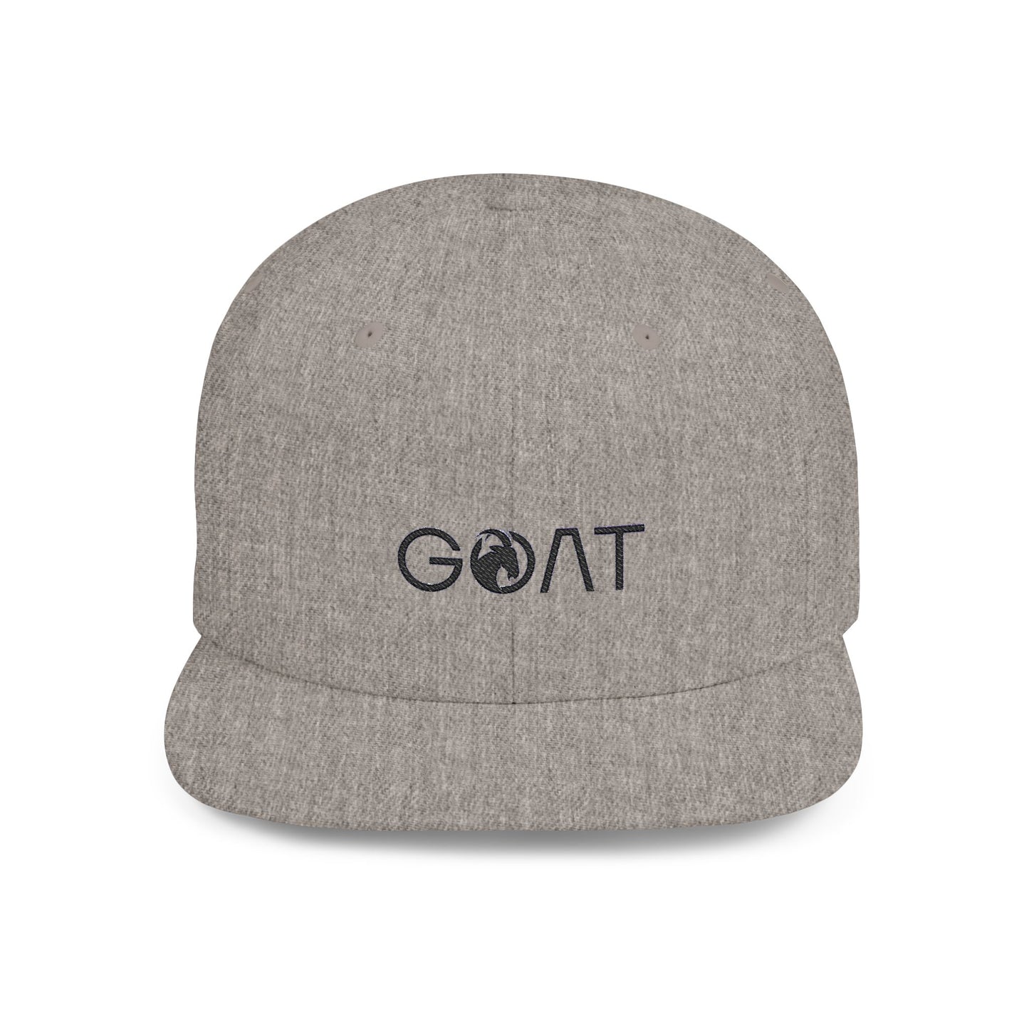 Goat Flat Bill Snapback