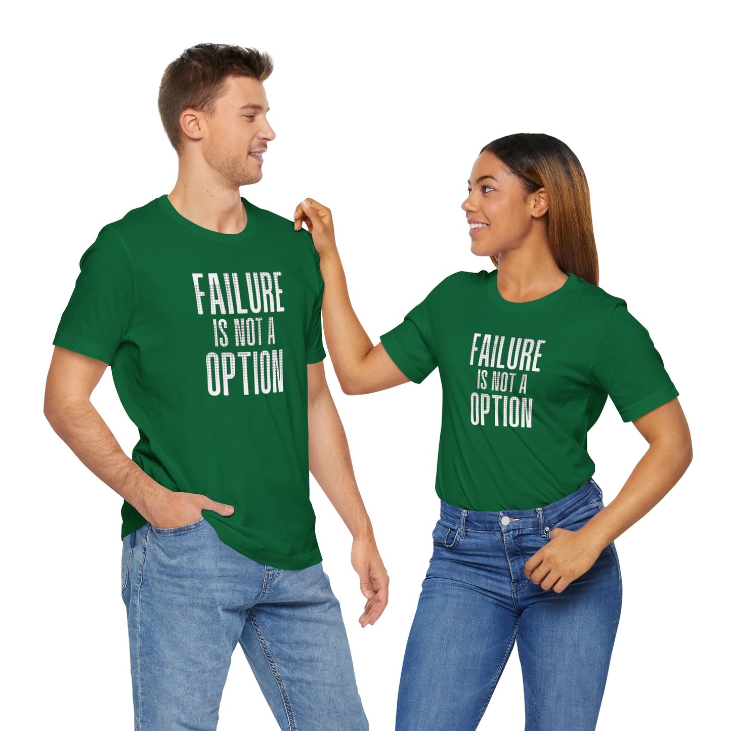 Failure is Not a Option Unisex Jersey Short Sleeve Tee