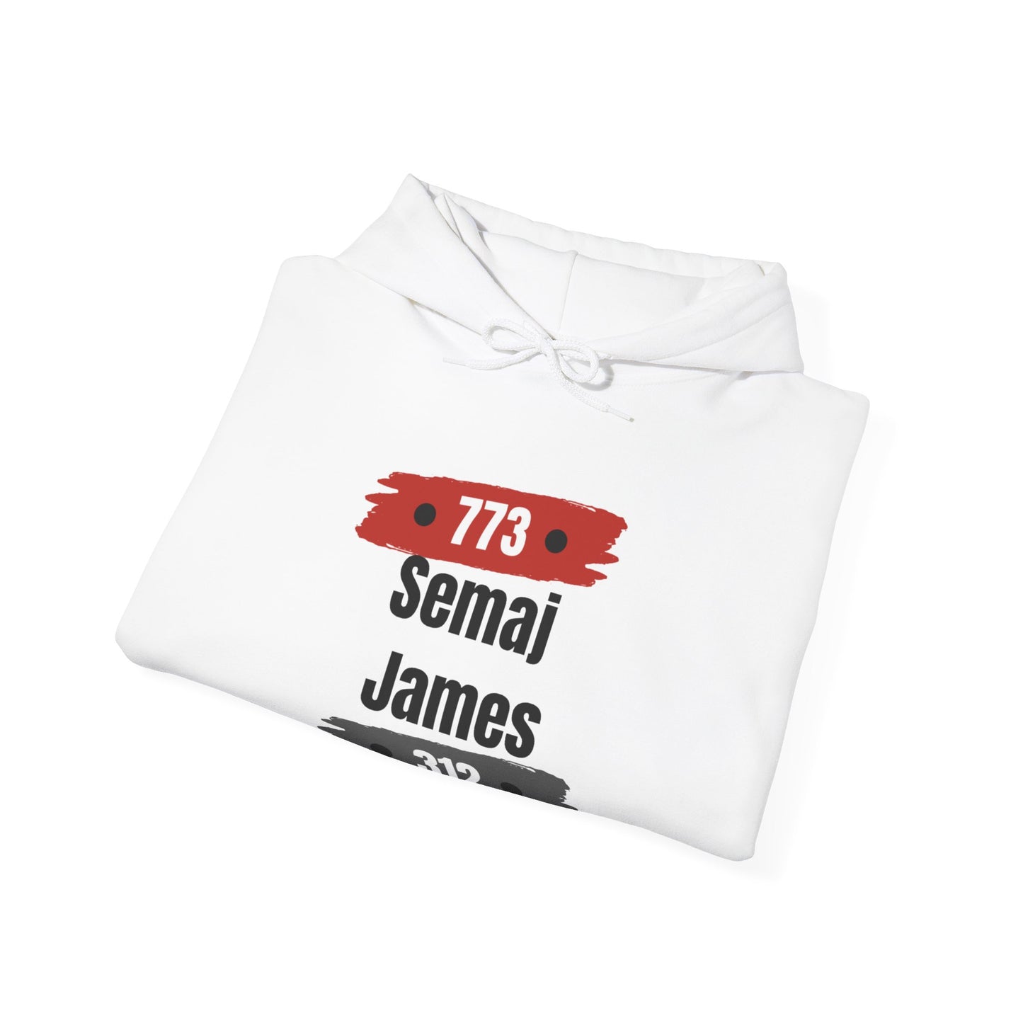 Semaj James 773/313 Unisex Heavy Blend™ Hooded Sweatshirt