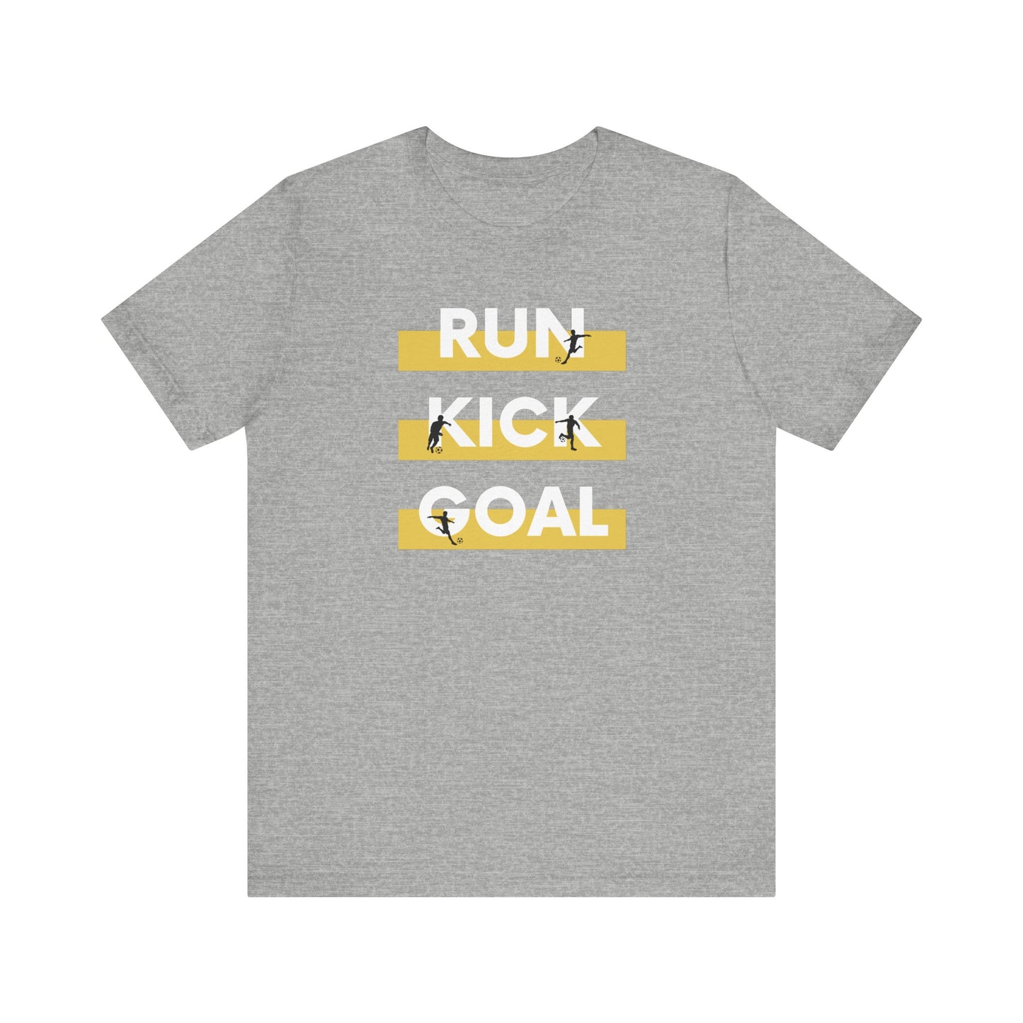 Soccer\ Run Kick Goal Unisex Jersey Short Sleeve Tee