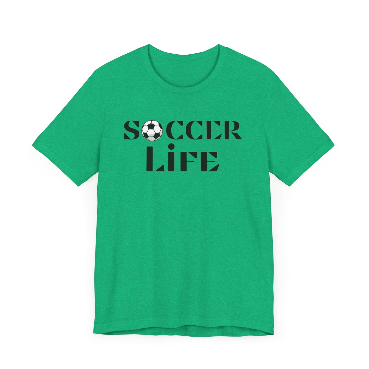 Soccer Life Unisex Jersey Short Sleeve Tee