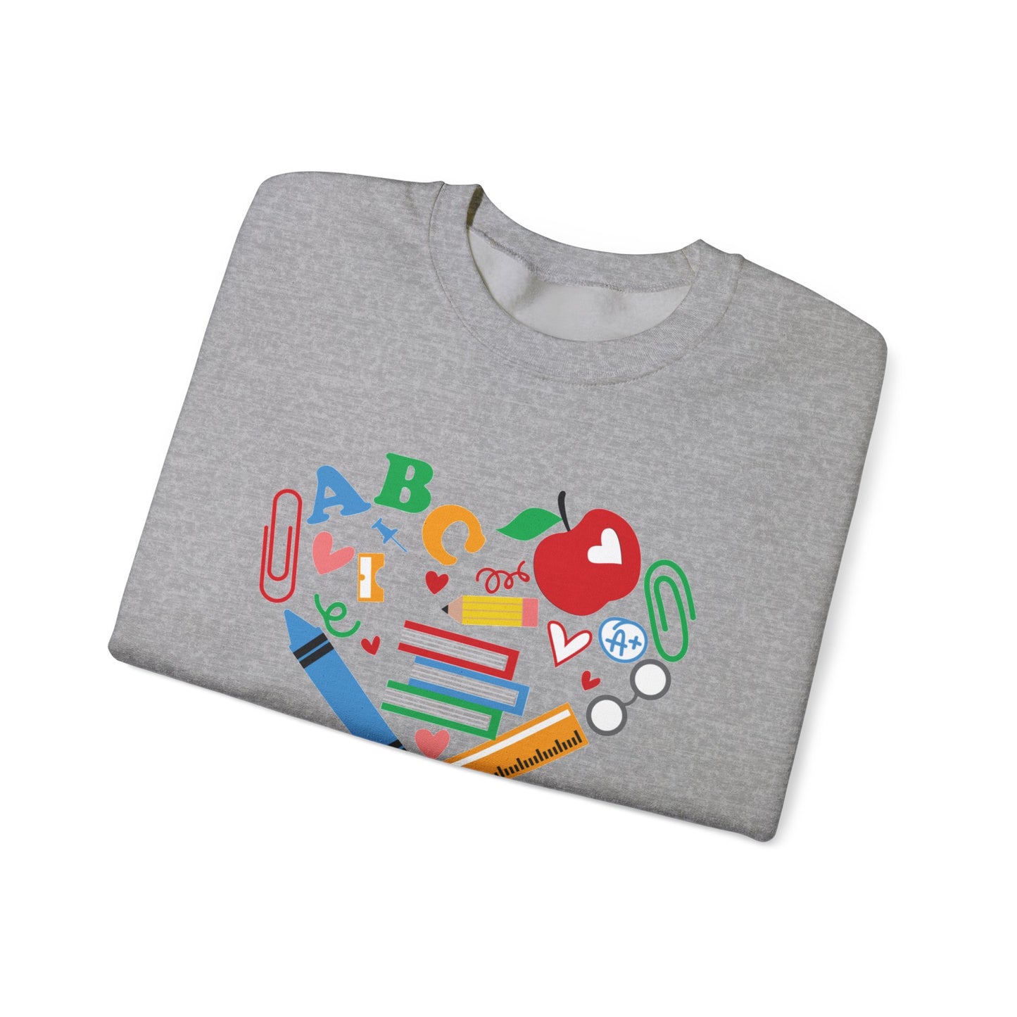 A,B,C Unisex Heavy Blend™ Crewneck Sweatshirt