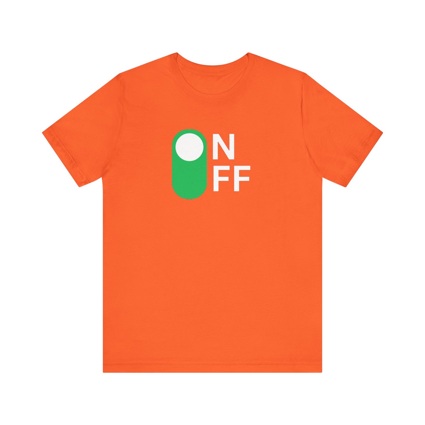 ON/ OFF Unisex Jersey Short Sleeve Tee