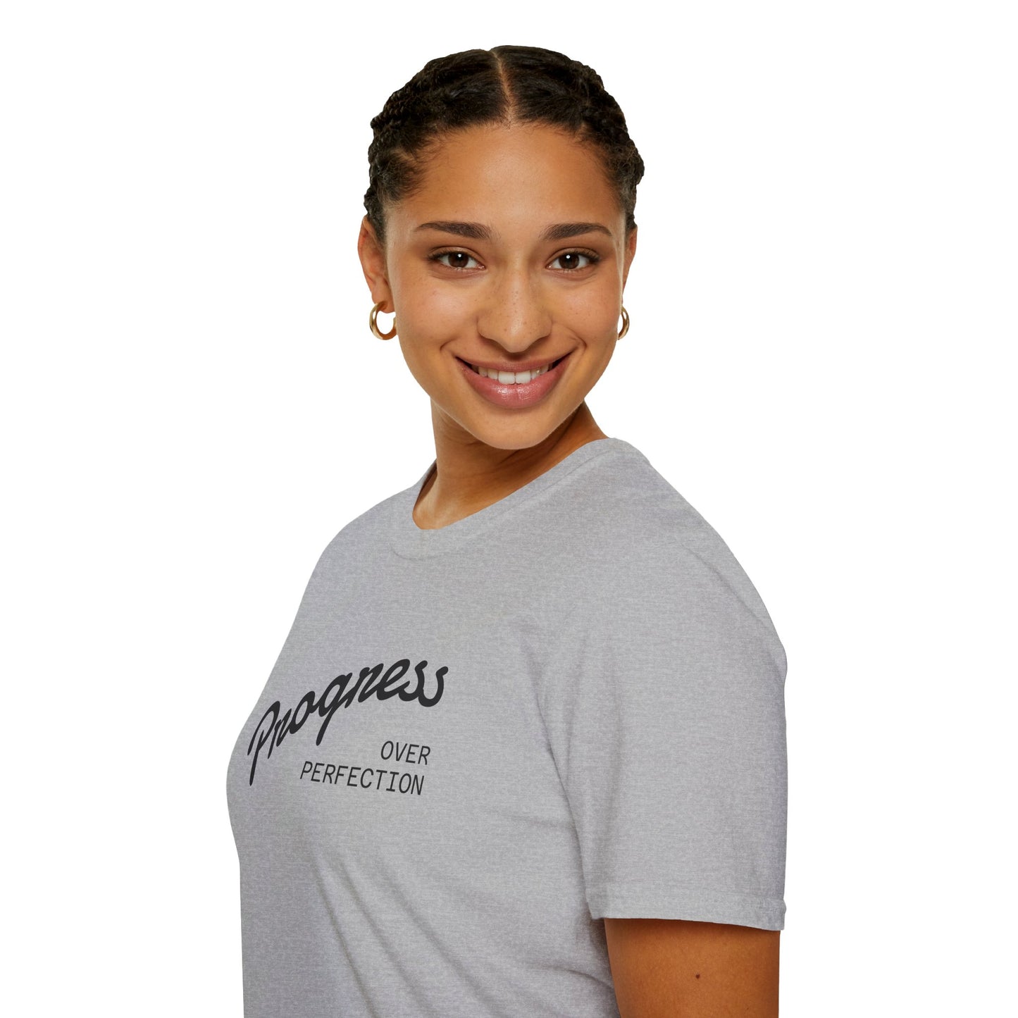 Progress Over Perfection Unisex Softstyle T-Shirt