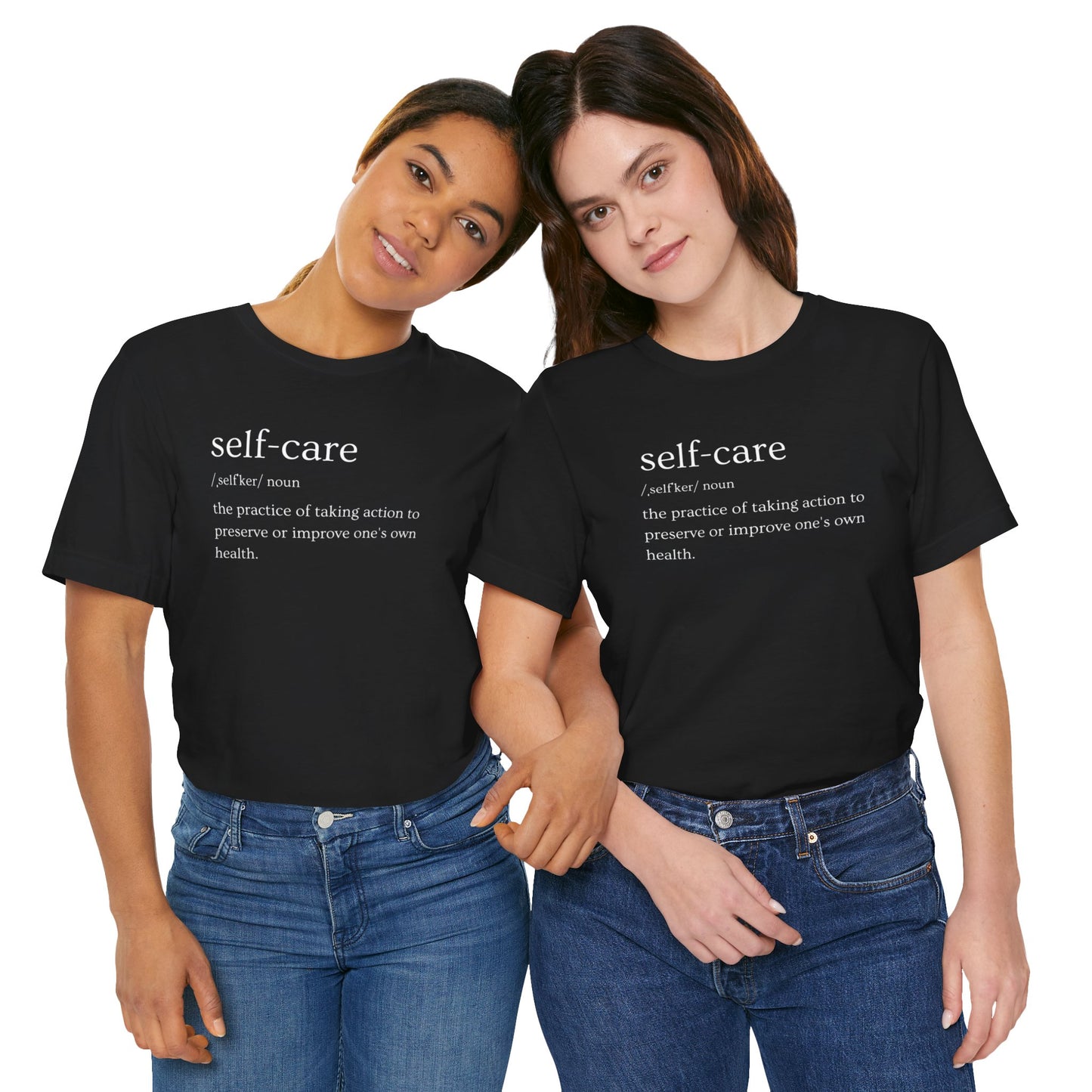 Self-Care Unisex Jersey Short Sleeve Tee