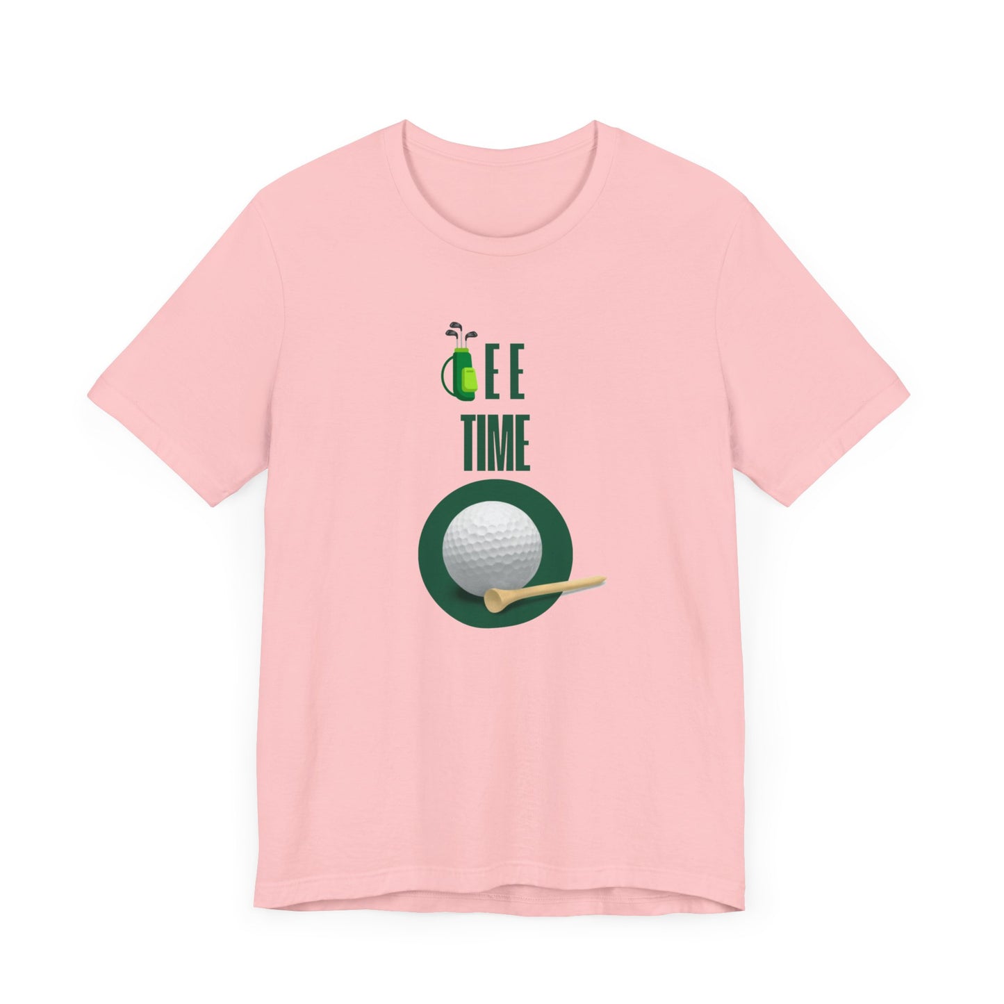 Golf/ Tee Time Unisex Jersey Short Sleeve Tee