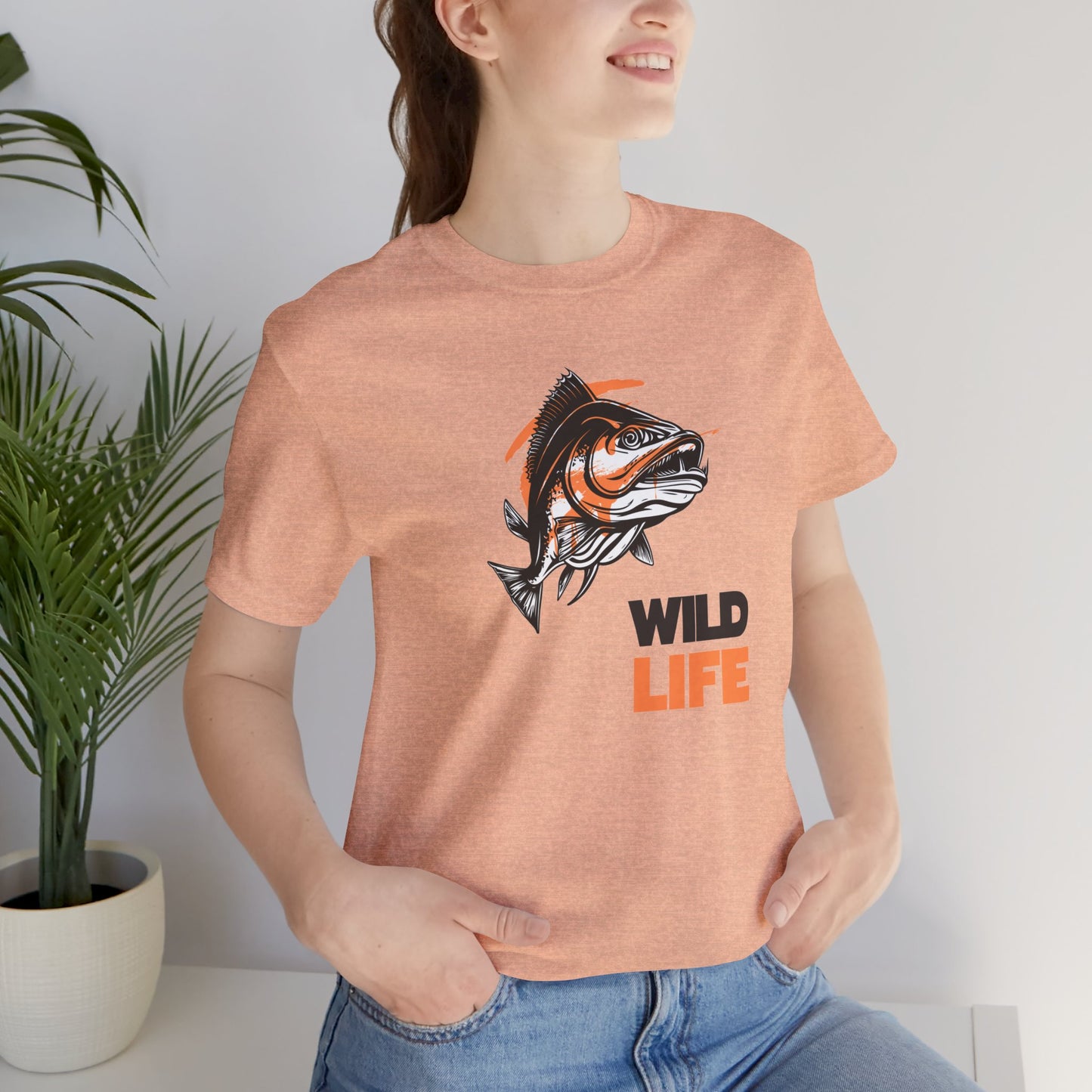Fishing/ Wild Life Unisex Jersey Short Sleeve Tee