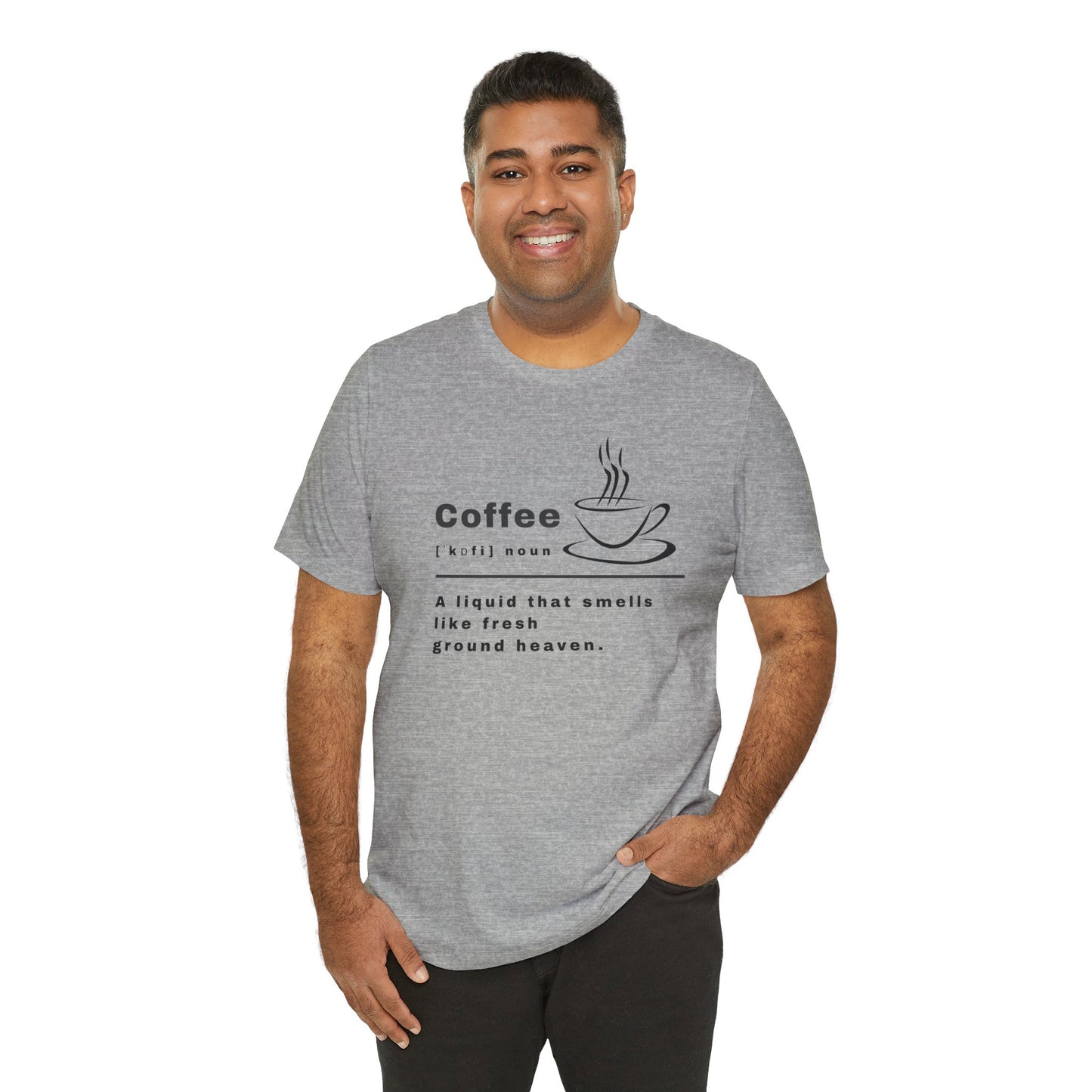 Coffee Unisex Jersey Short Sleeve Tee