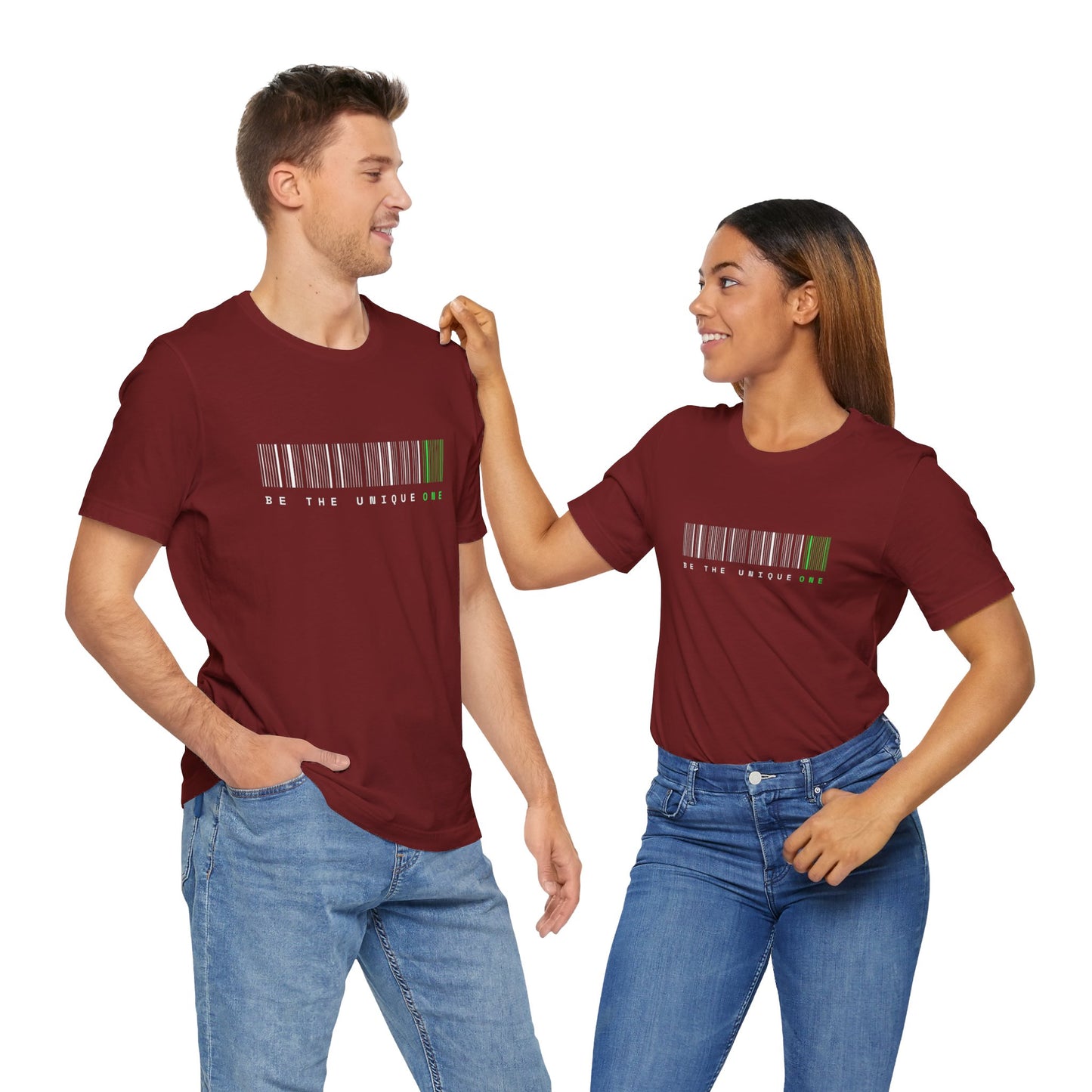 Be the Unique One Unisex Jersey Short Sleeve Tee