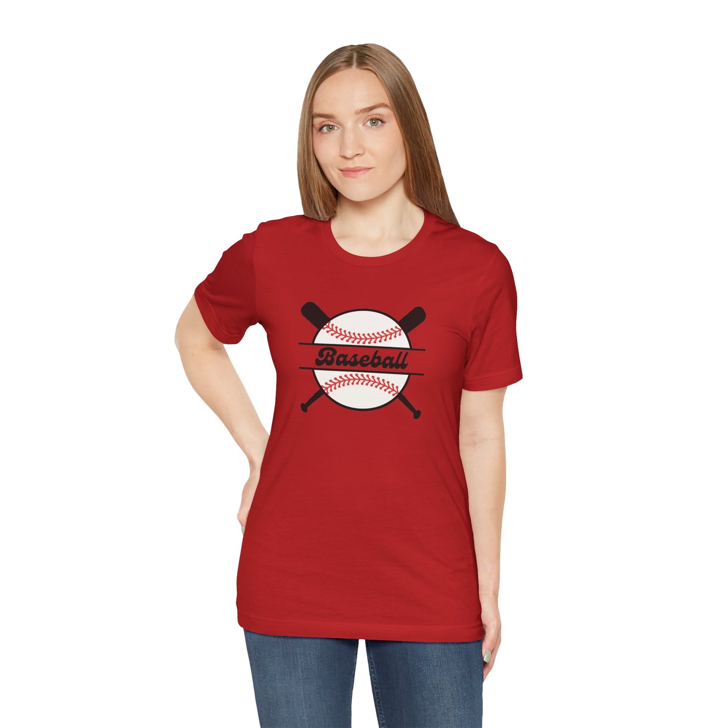 Baseball Unisex Jersey Short Sleeve Tee