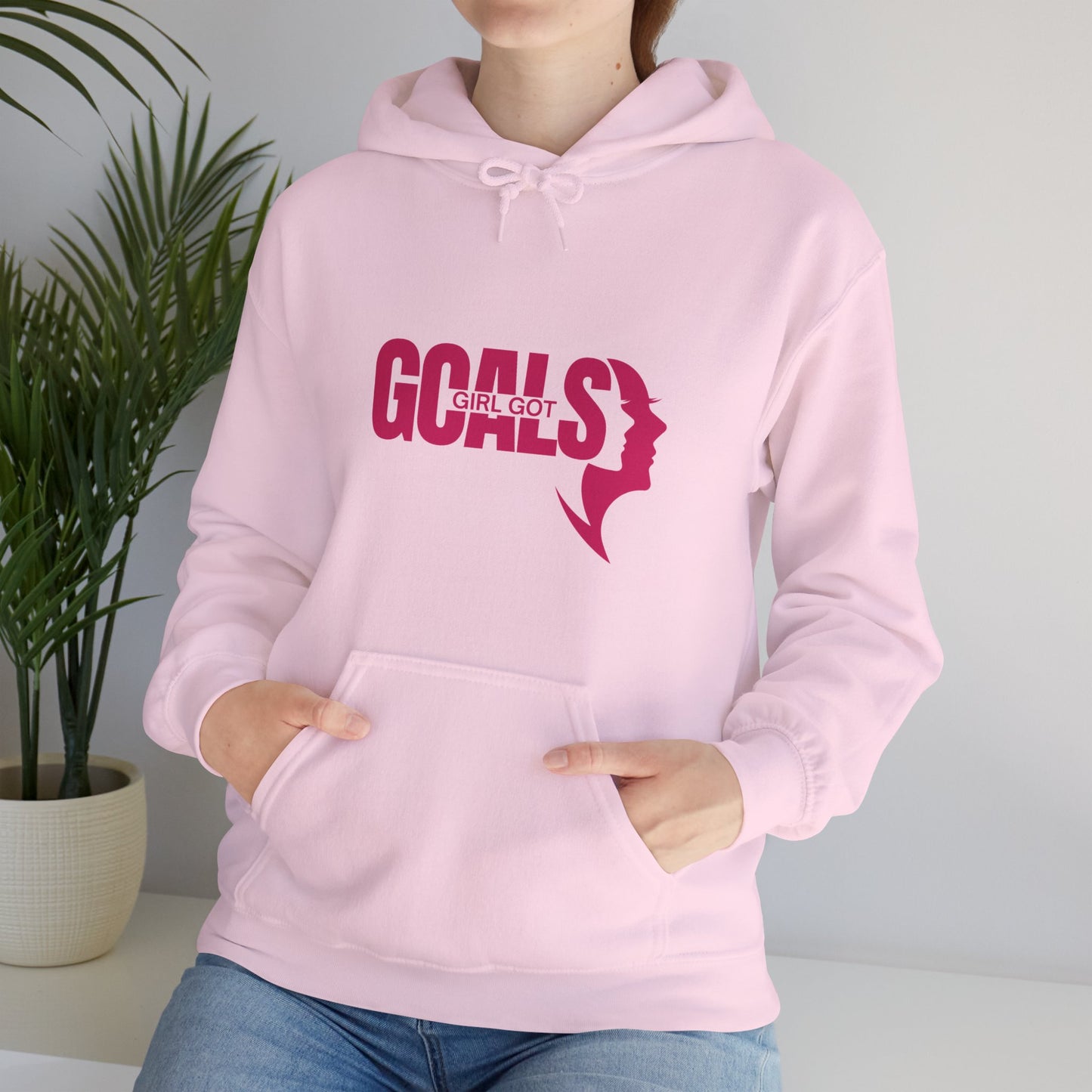 Girl Got Goals Unisex Heavy Blend™ Hooded Sweatshirt