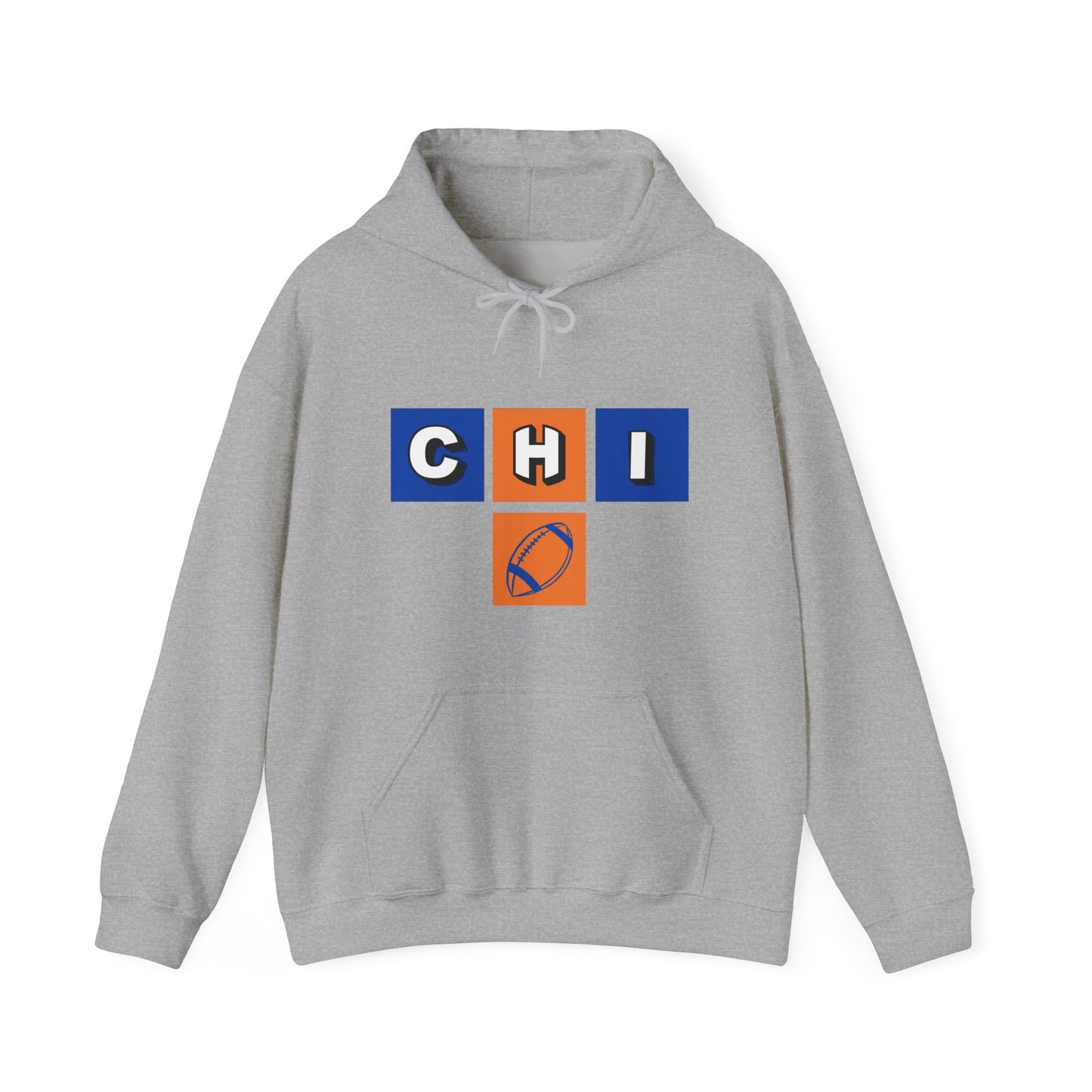 Chi Football Unisex Heavy Blend™ Hooded Sweatshirt