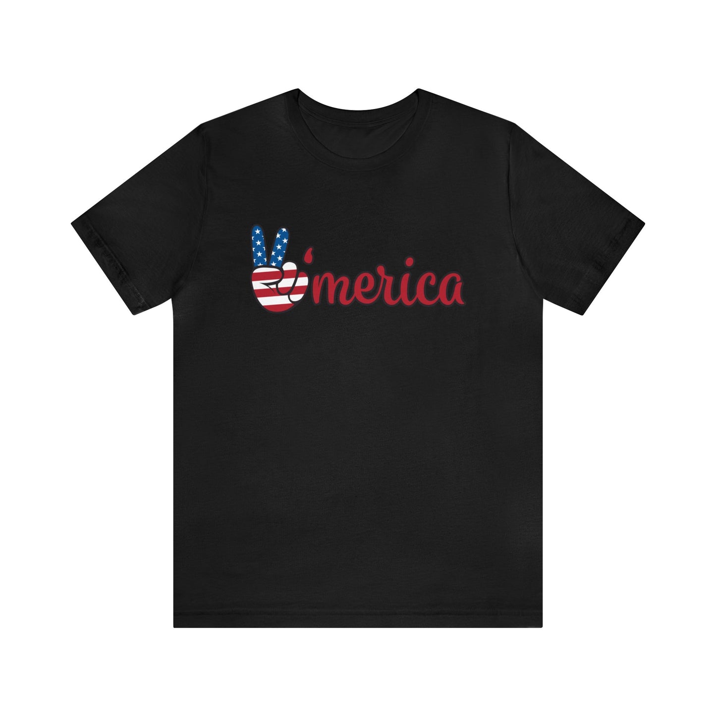 America Unisex Jersey Short Sleeve Tee