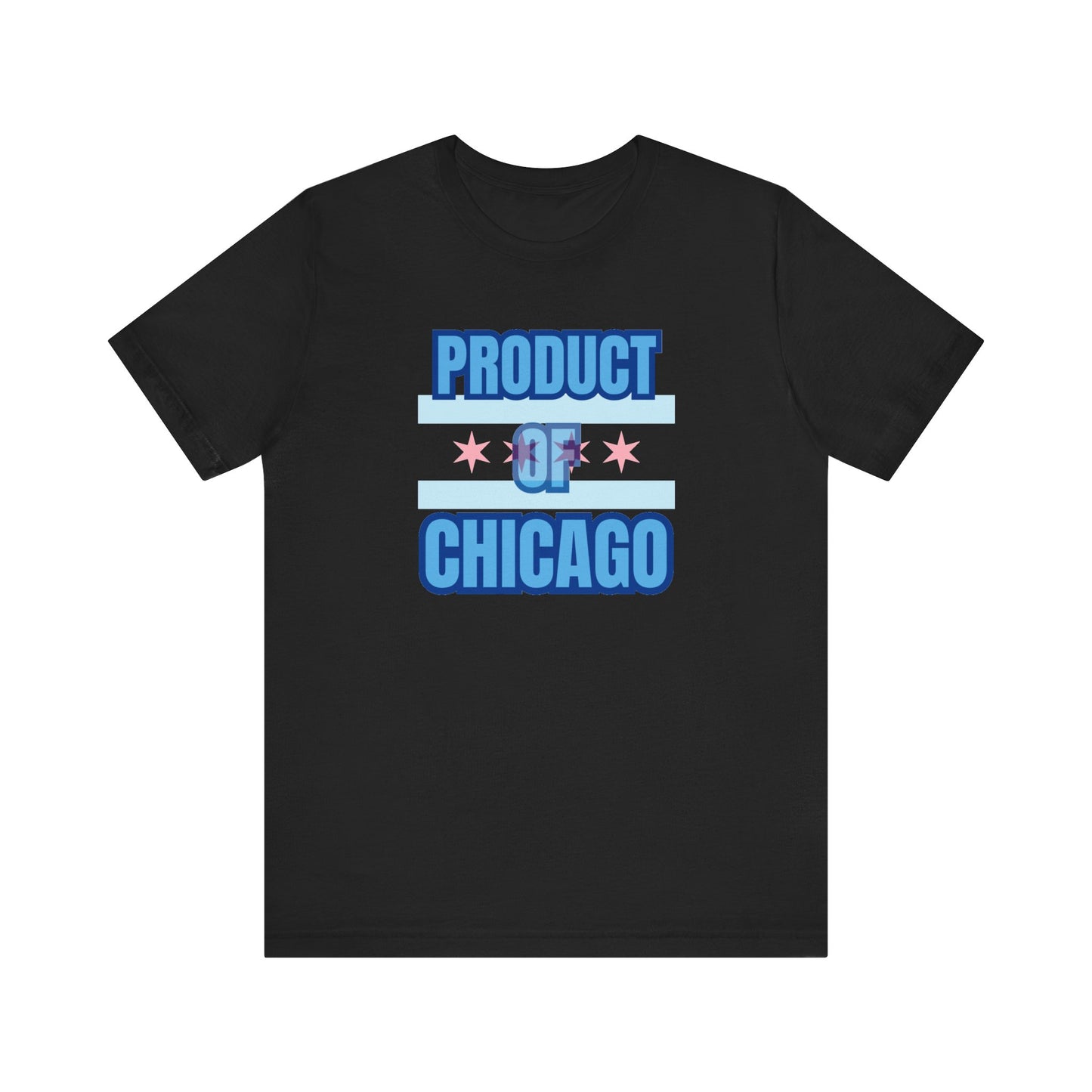 Product Of Chicago Unisex Jersey Short Sleeve Tee