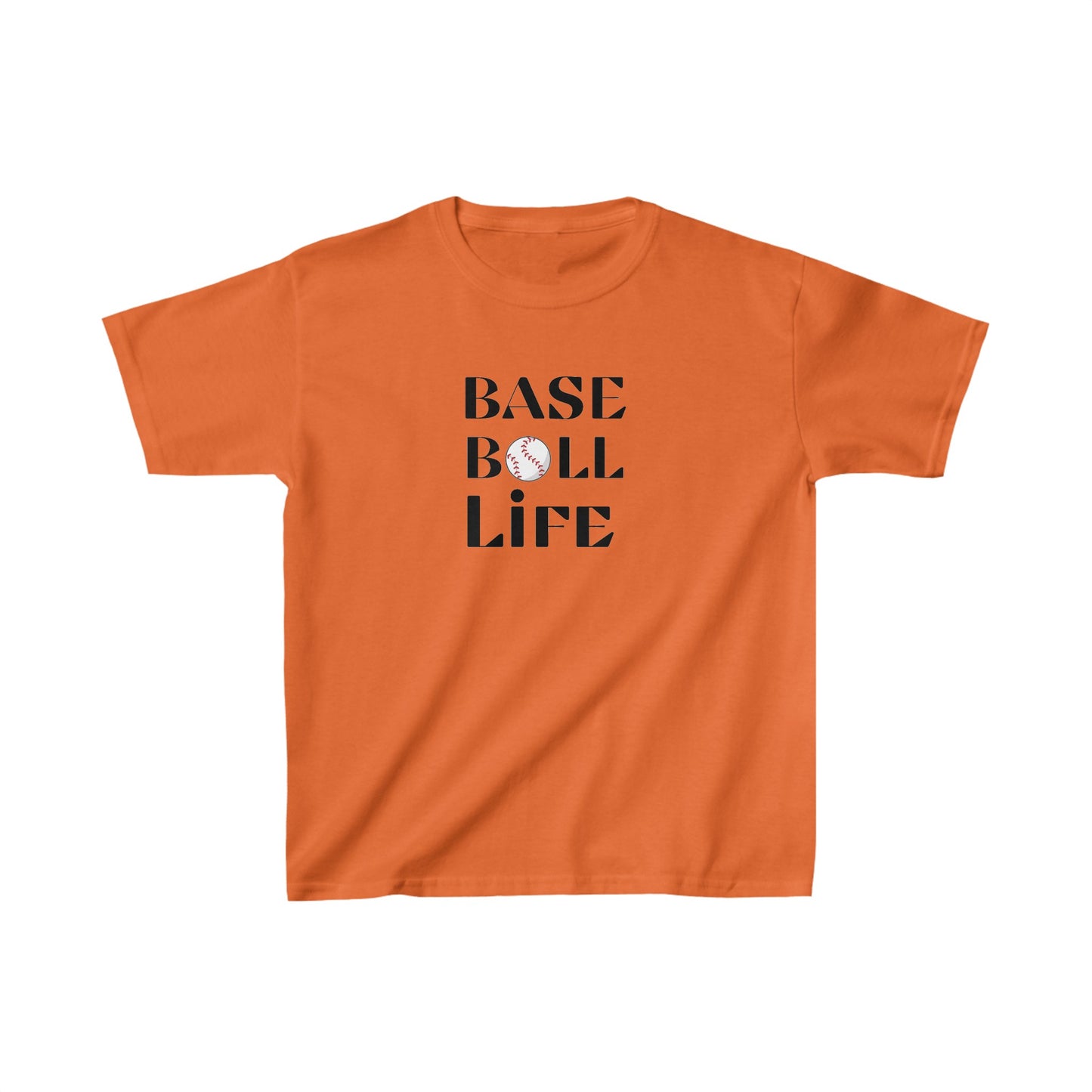 Kids Baseball Life  Heavy Cotton™ Tee