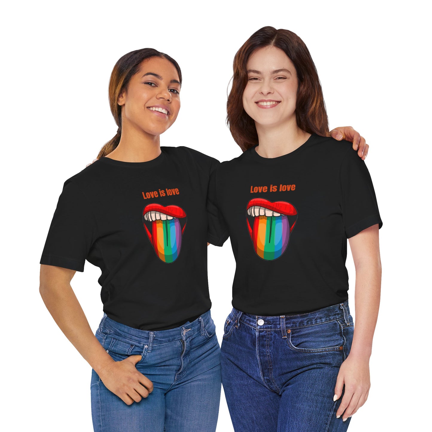 Love Is Love Unisex Jersey Short Sleeve Tee