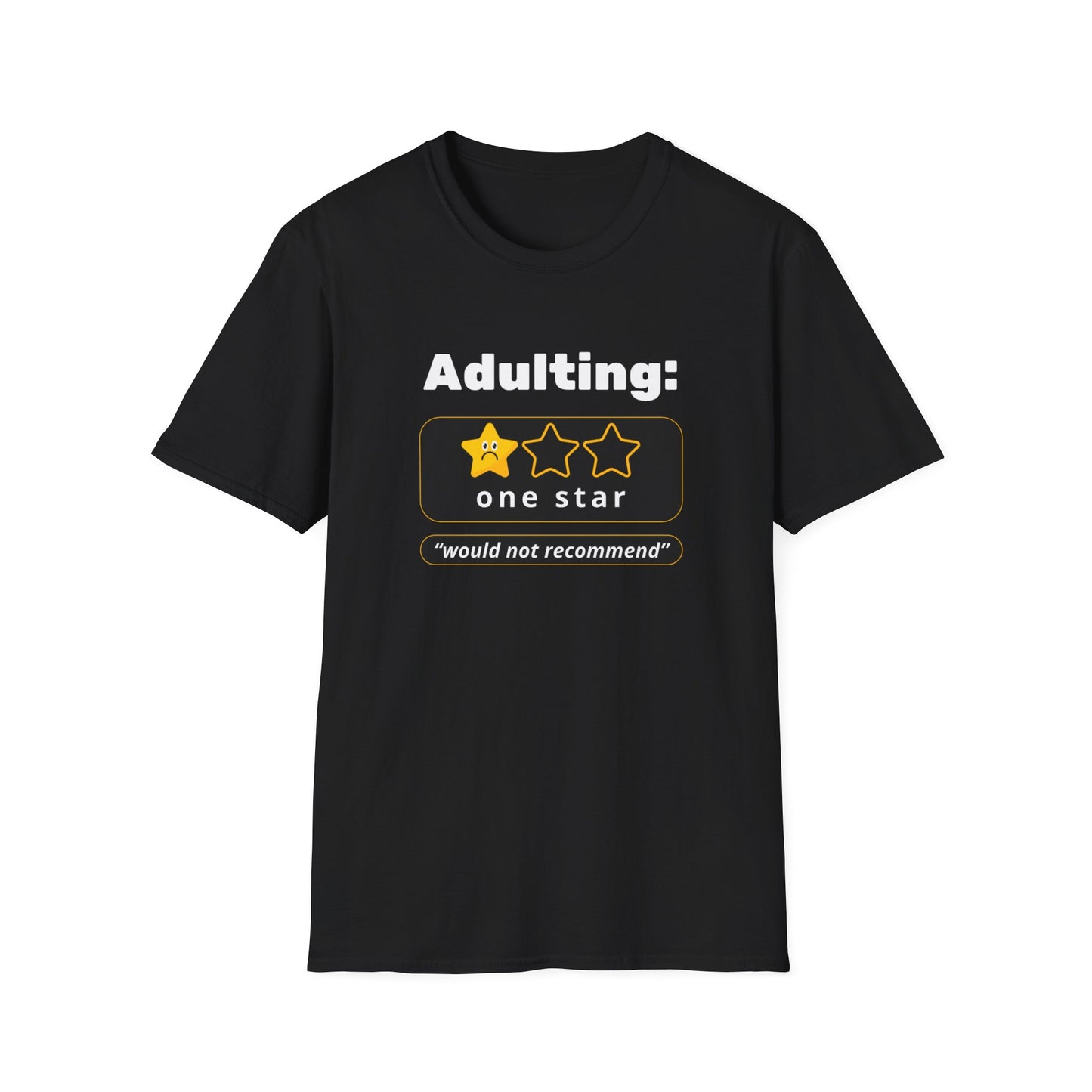 Adulting Unisex Softstyle T-Shirt