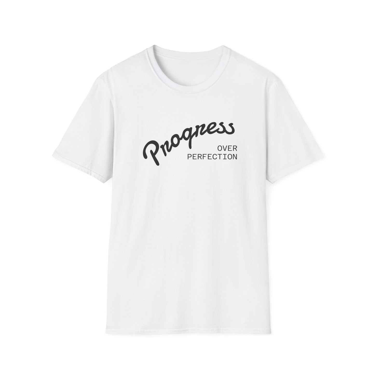 Progress Over Perfection Unisex Softstyle T-Shirt