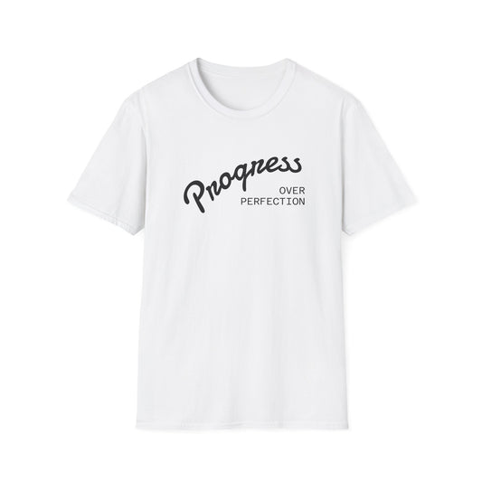 Progress Over Perfection Unisex Softstyle T-Shirt