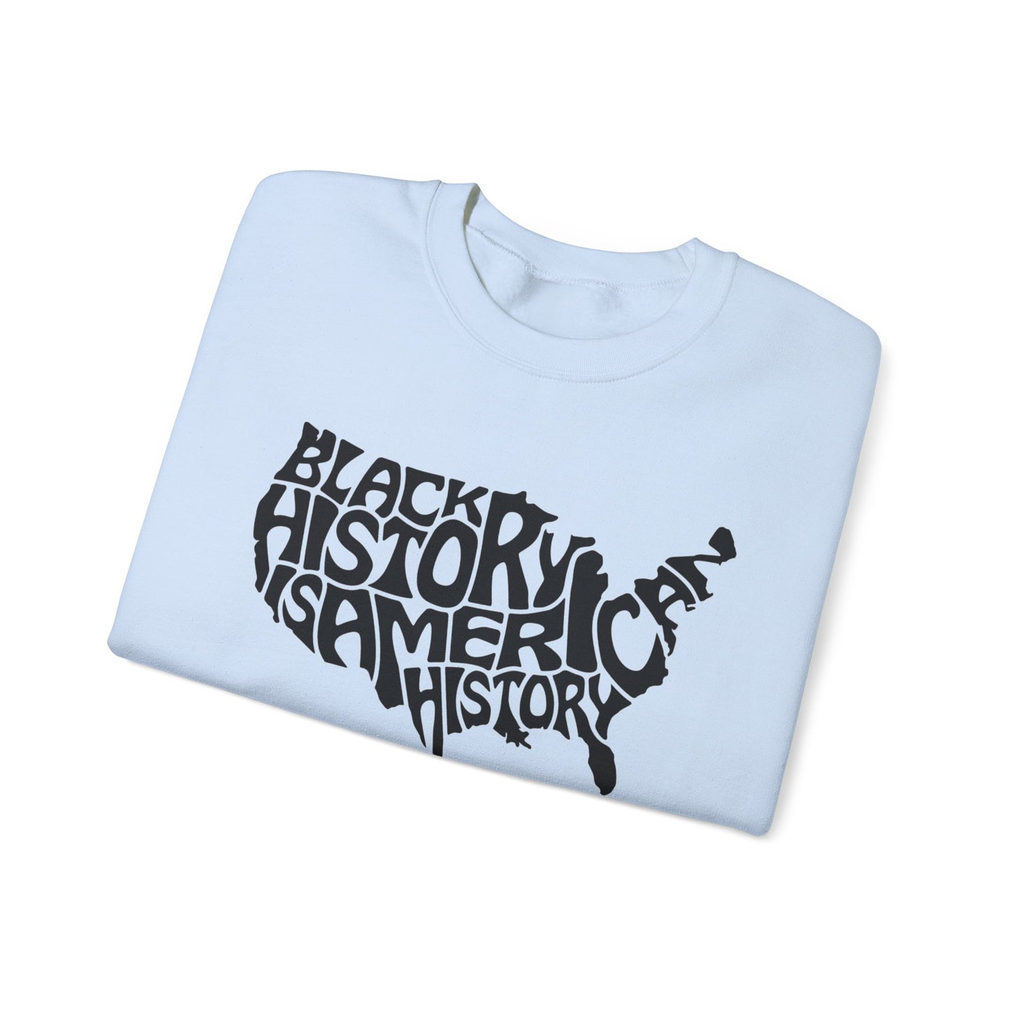 Black History Unisex Heavy Blend™ Crewneck Sweatshirt