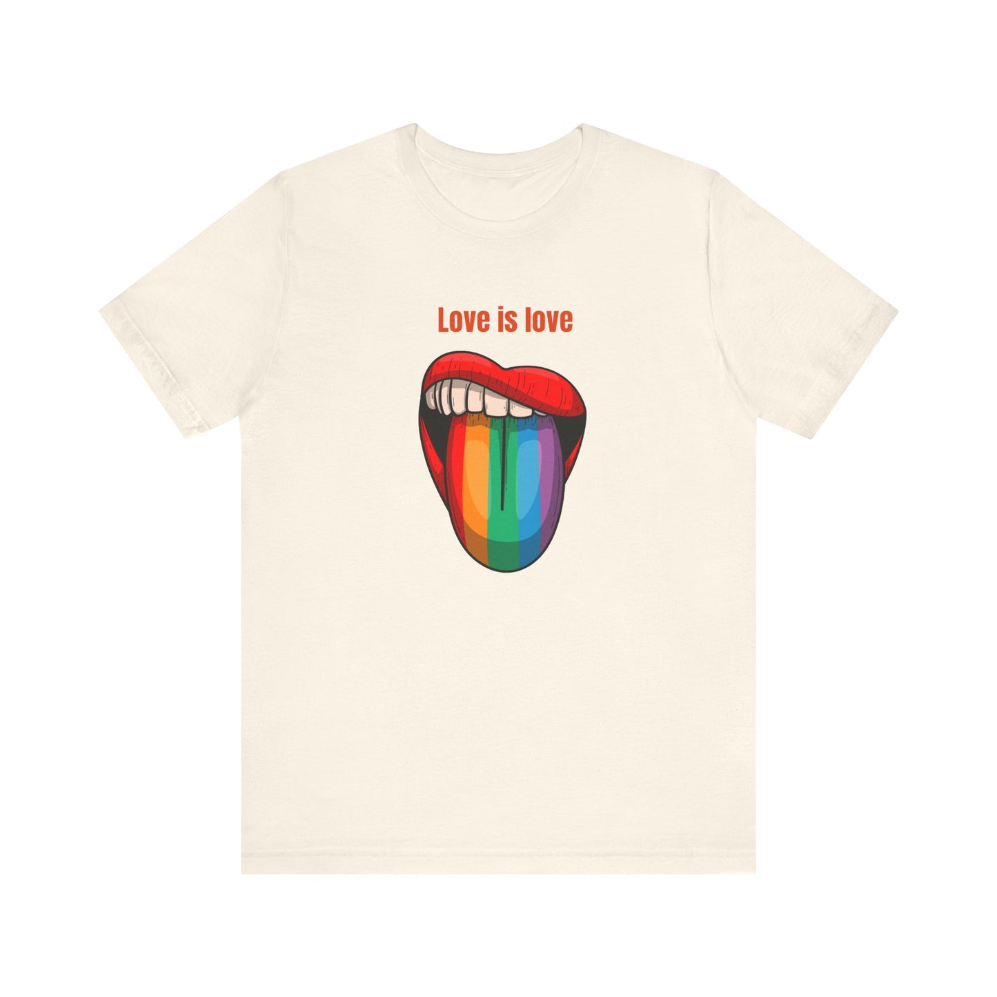Love Is Love Unisex Jersey Short Sleeve Tee