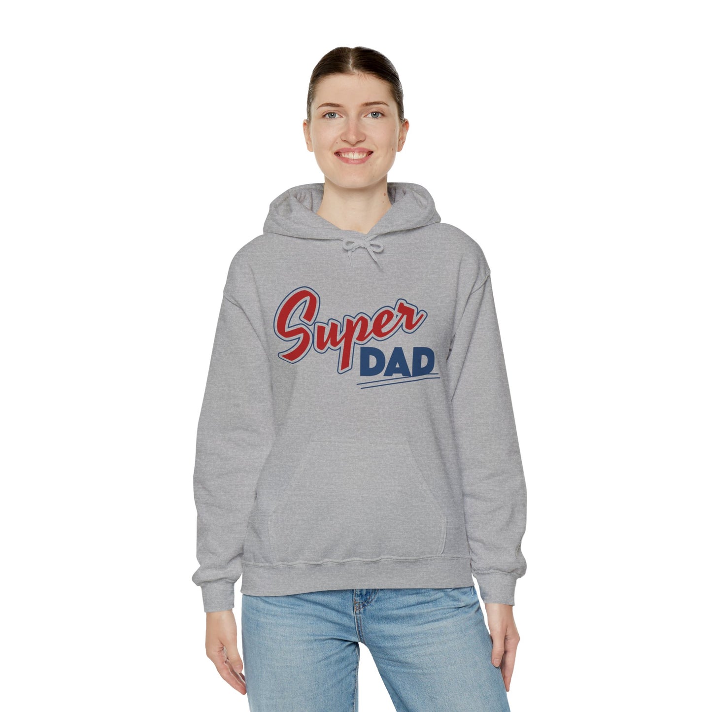 Super Dad Unisex Heavy Blend™ Hooded Sweatshirt