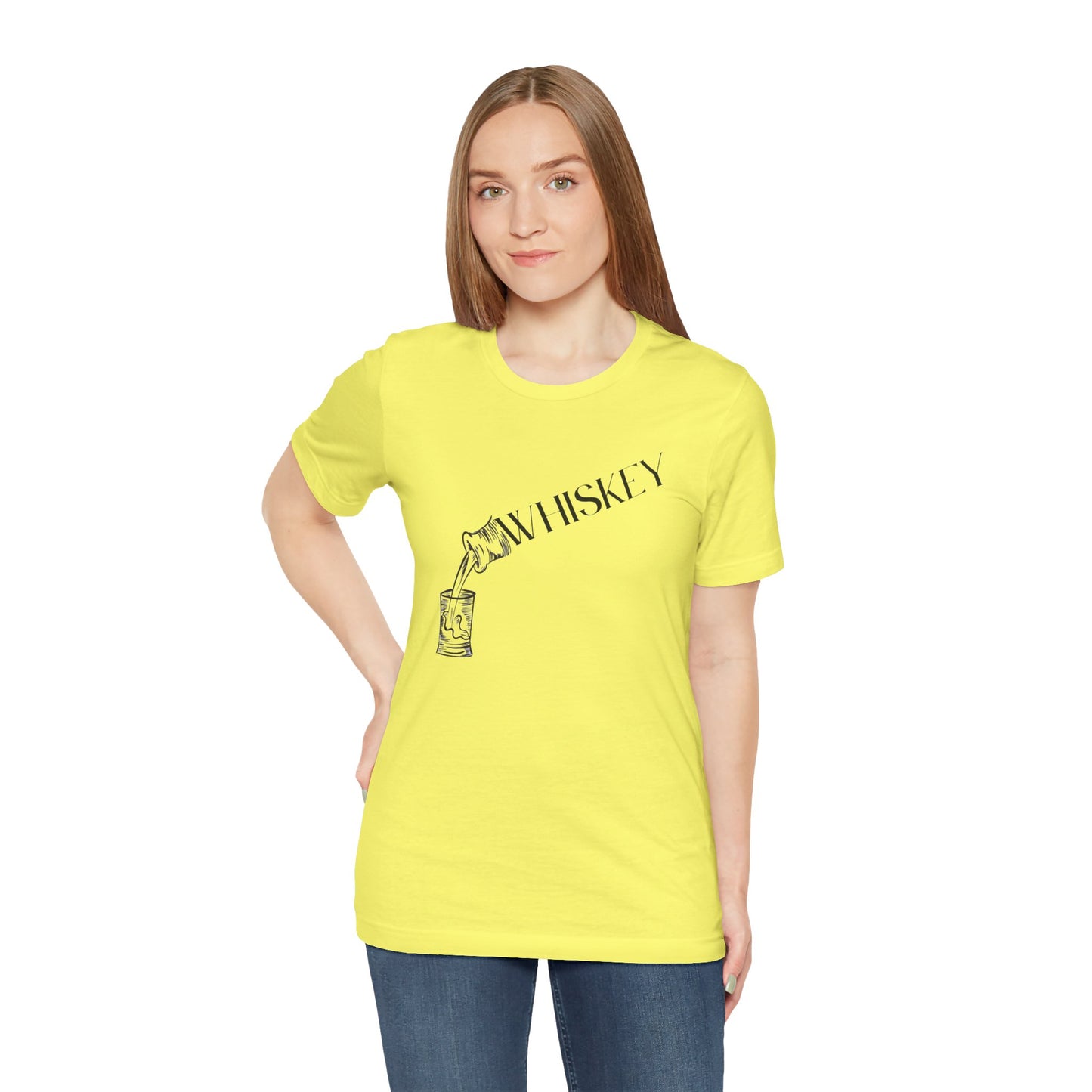 Whiskey Unisex Jersey Short Sleeve Tee