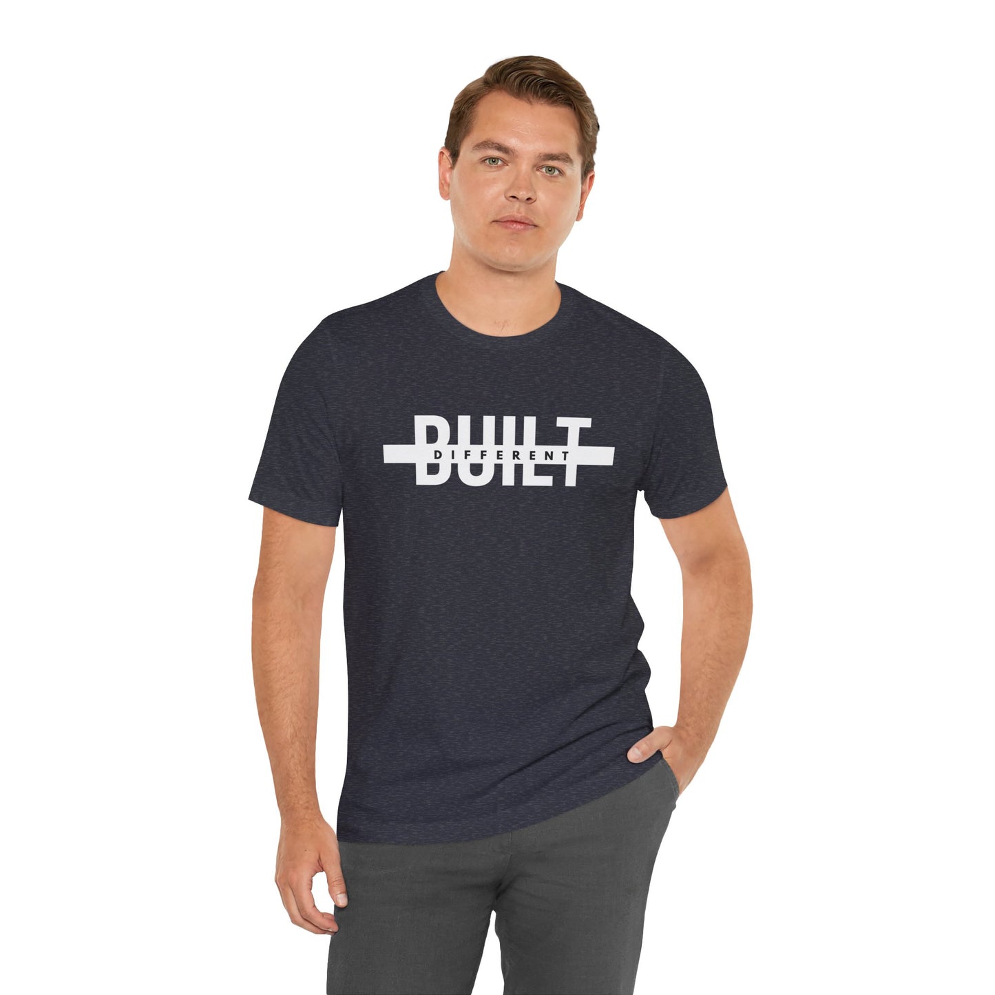 Built Different Unisex Jersey Short Sleeve Tee