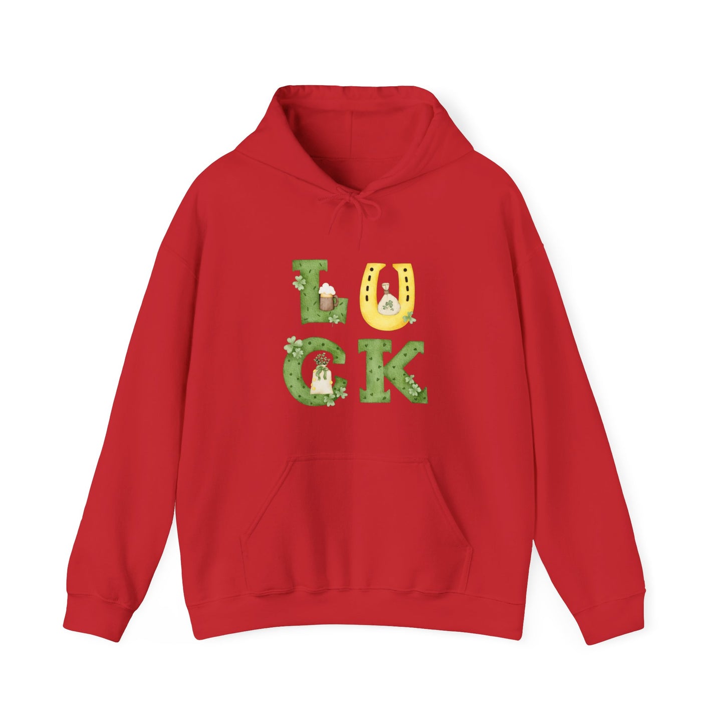 Luck Unisex Heavy Blend™ Hooded Sweatshirt