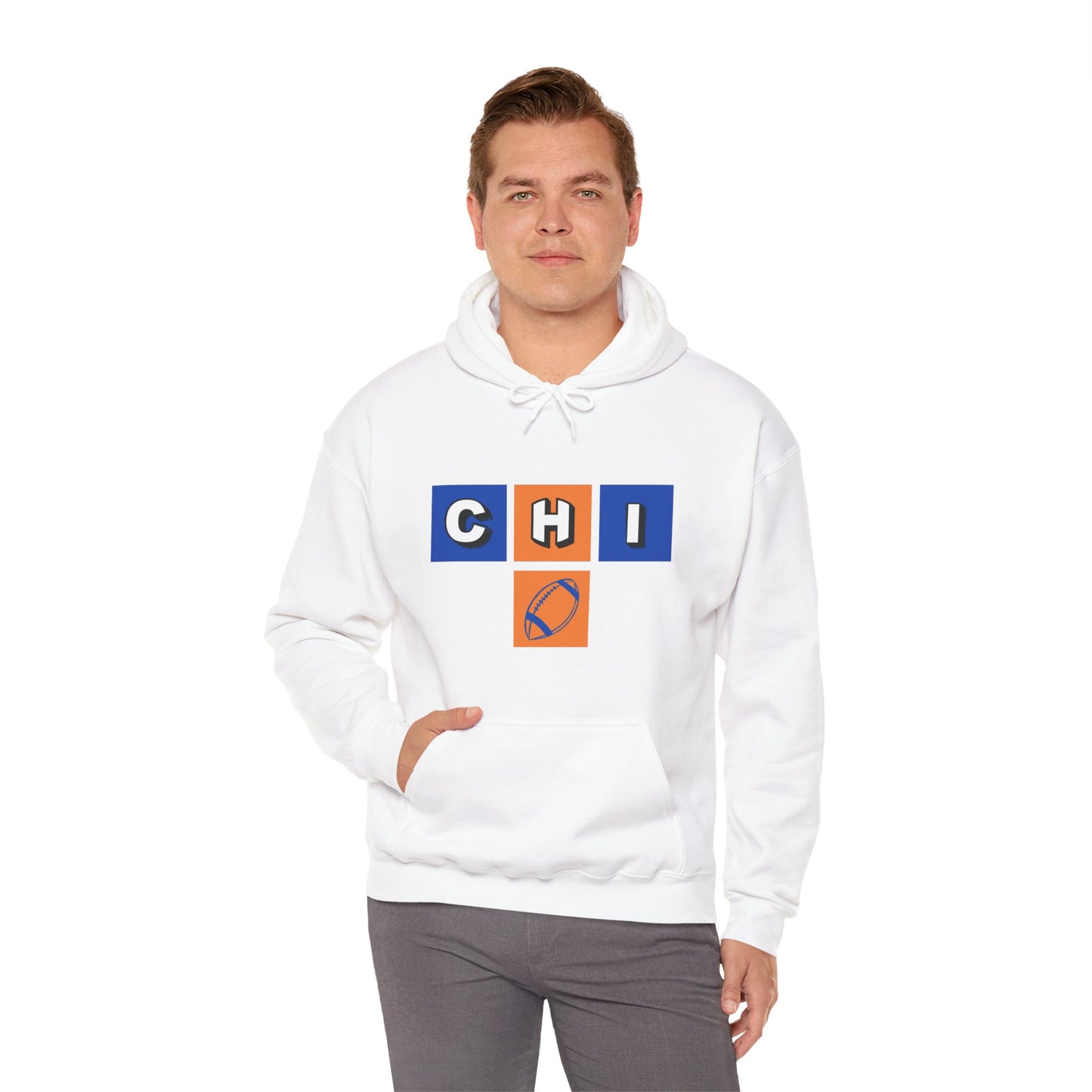Chi Football Unisex Heavy Blend™ Hooded Sweatshirt
