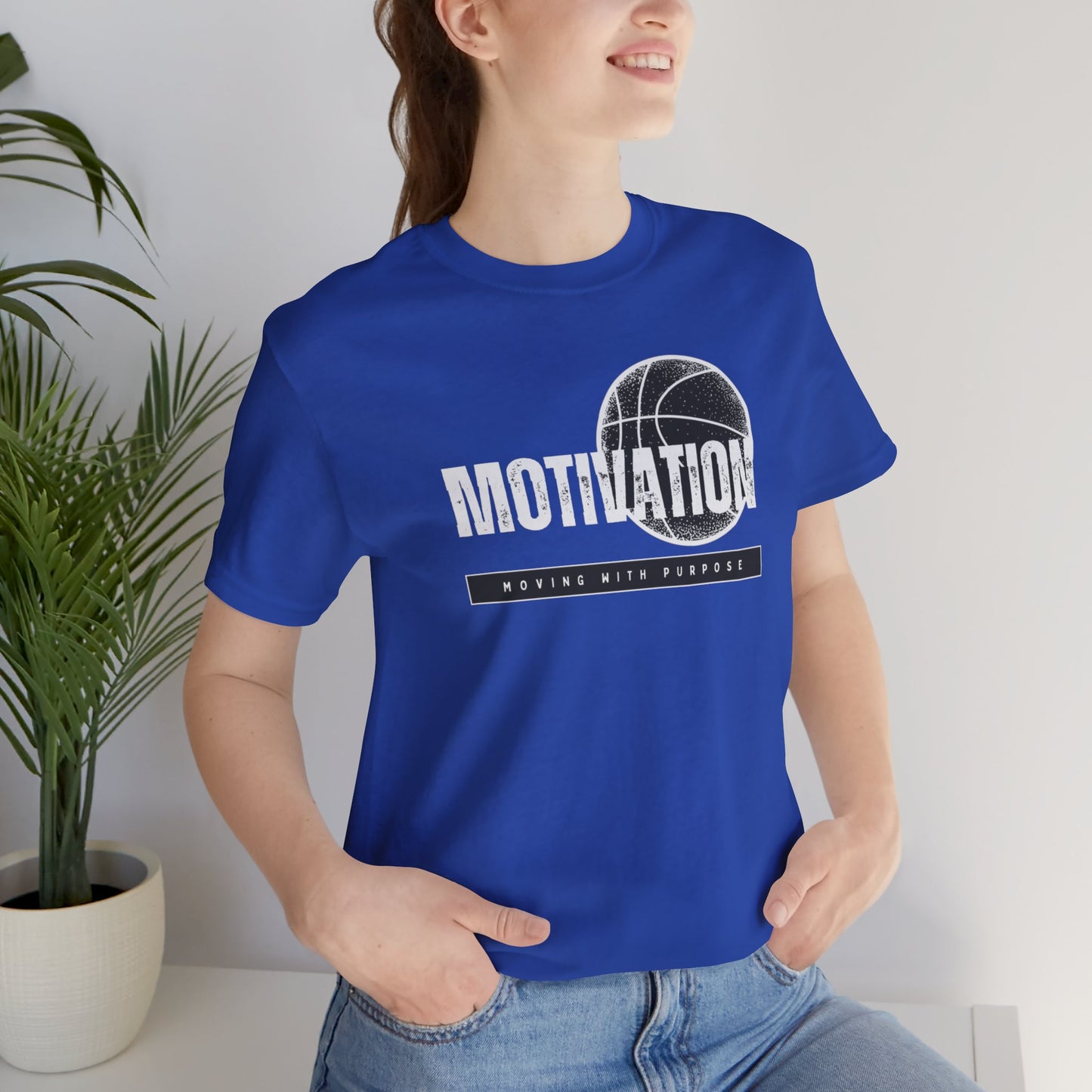 Basketball Motivation Unisex Jersey Short Sleeve Tee